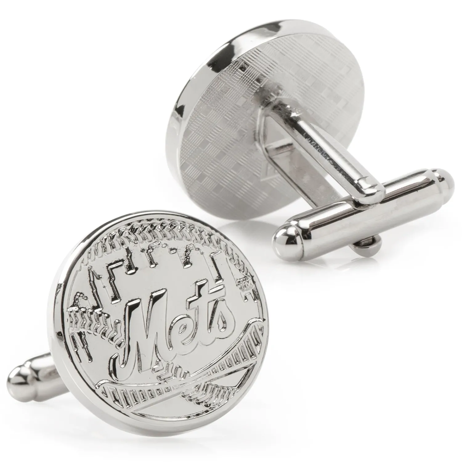 Flash Sale Silver Edition NY Mets Cufflinks Luxury Cufflinks | Sports Cufflinks