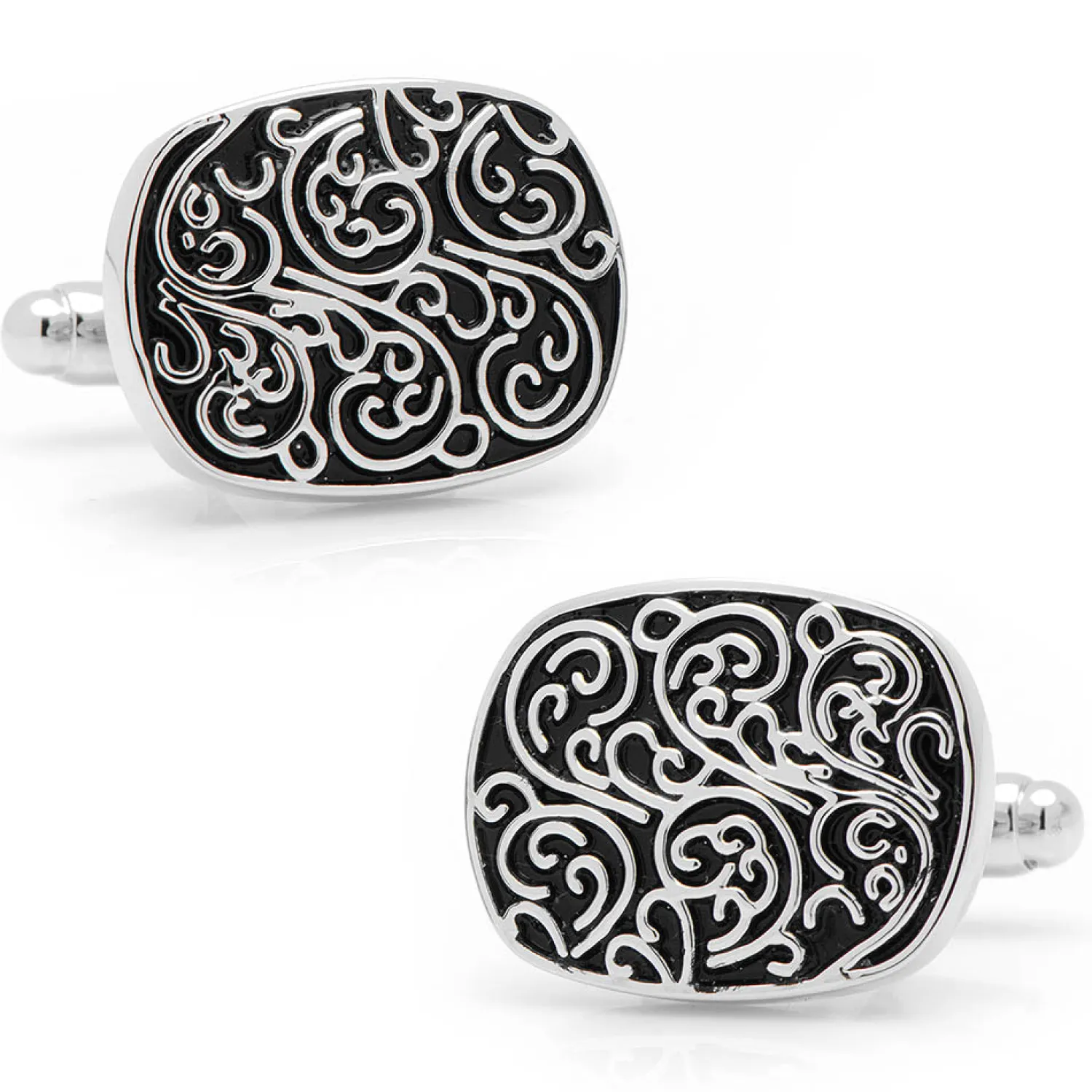 New Silver Filigree Cufflinks Luxury Cufflinks | Hobbies & Interests Cufflinks