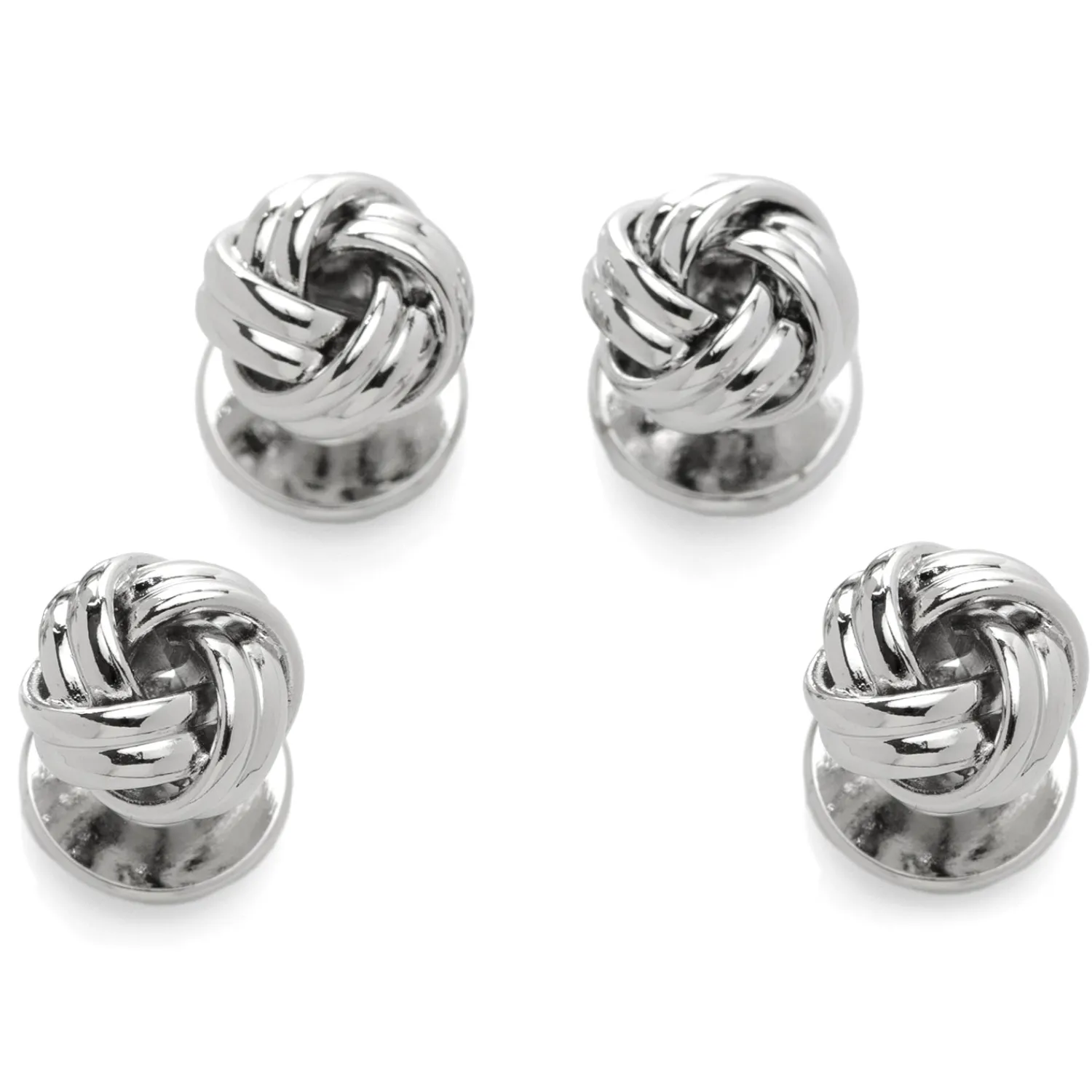 Store Silver Knot Studs Stud Sets