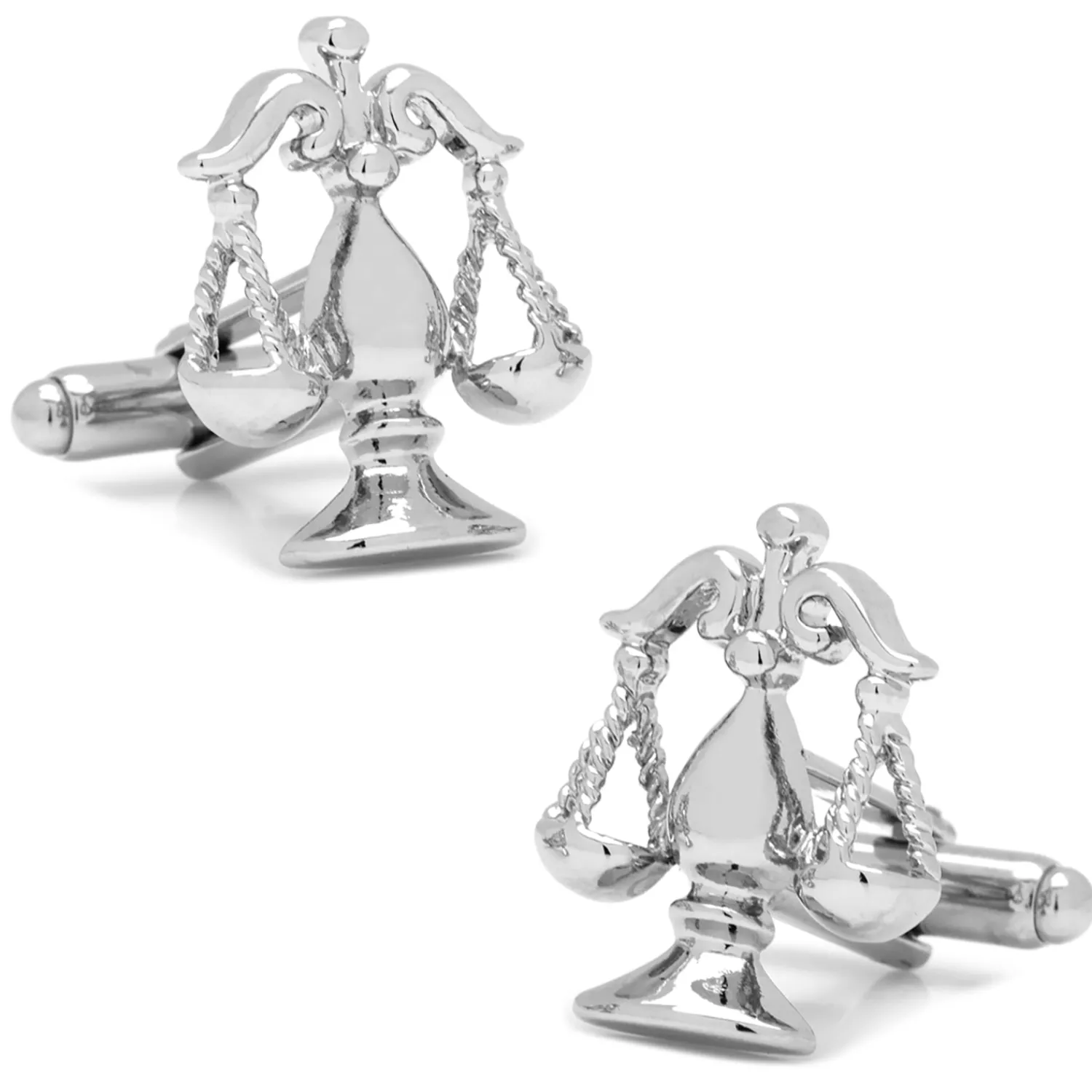 Discount Silver Scales of Justice Cufflinks Luxury Cufflinks | Career Cufflinks