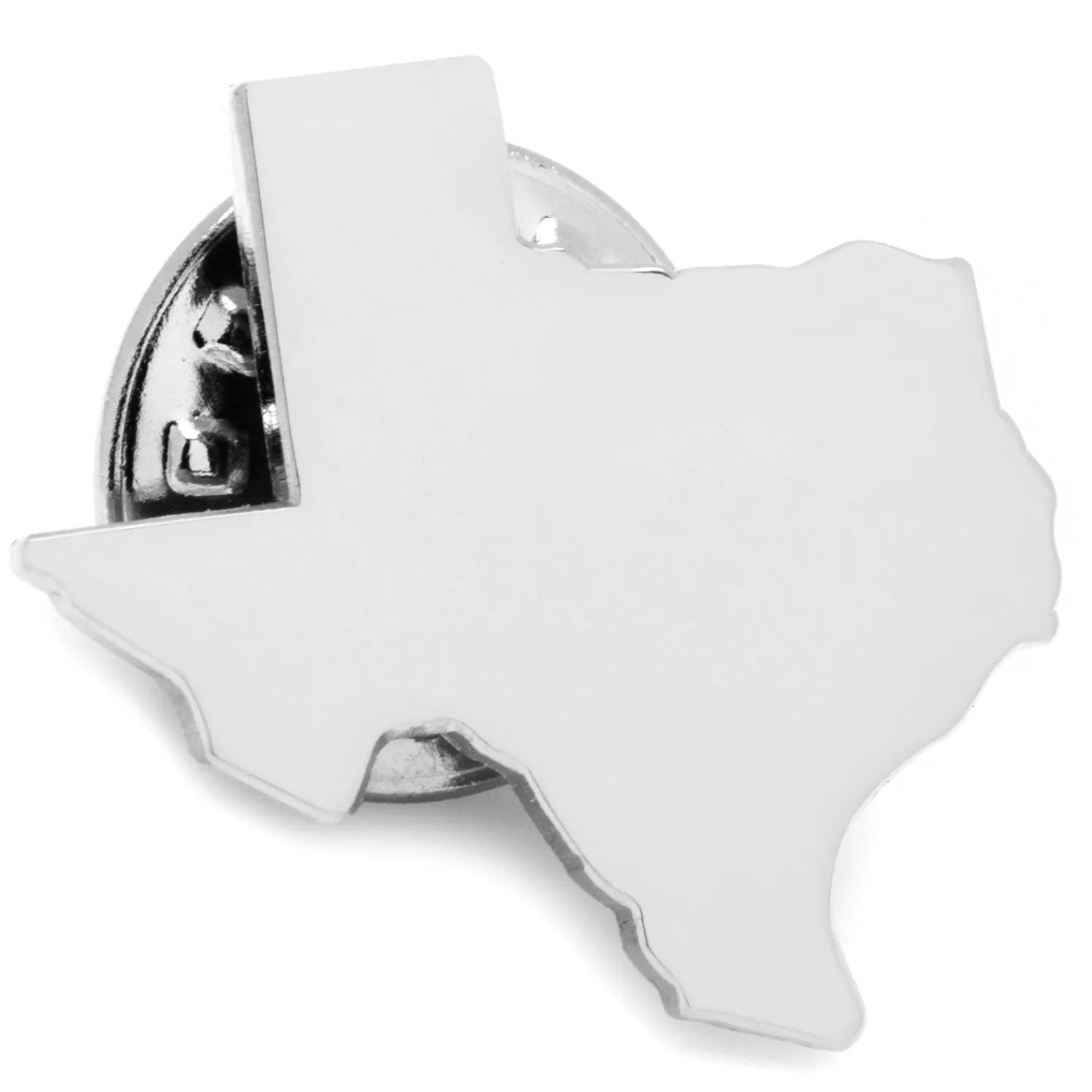 Clearance Silver Texas Lapel Pin Lapel Pins