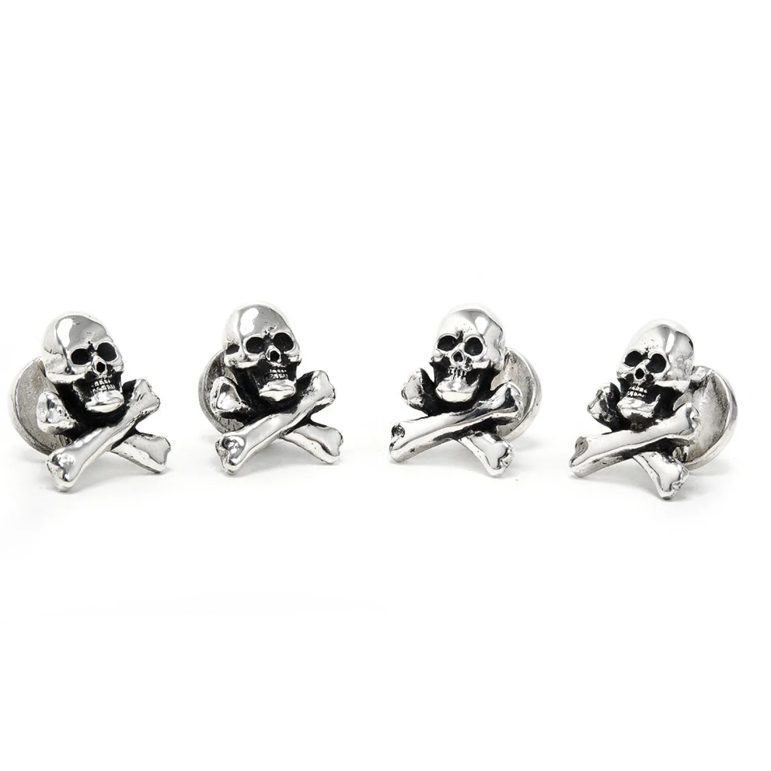 Best Sale Skull and Crossbones Tuxedo Studs Stud Sets | Hobbies & Interests Cufflinks