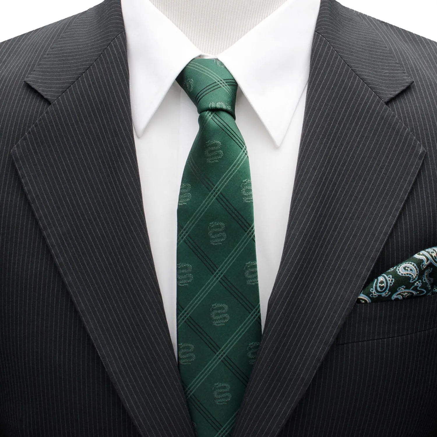 Online Slytherin Plaid Tie Harry Potter Ties