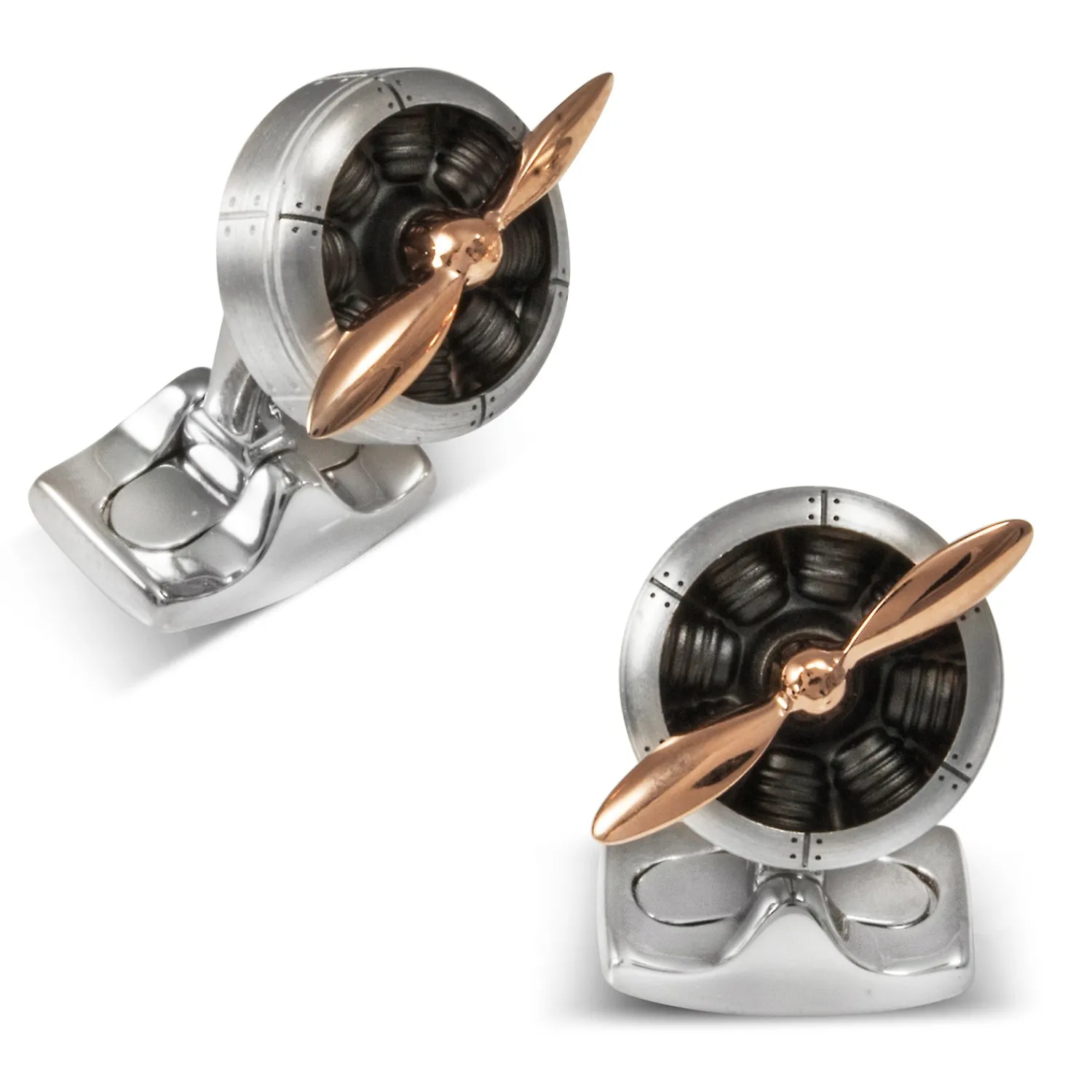 Flash Sale Sopwith Propeller Cufflinks Luxury Cufflinks | Hobbies & Interests Cufflinks