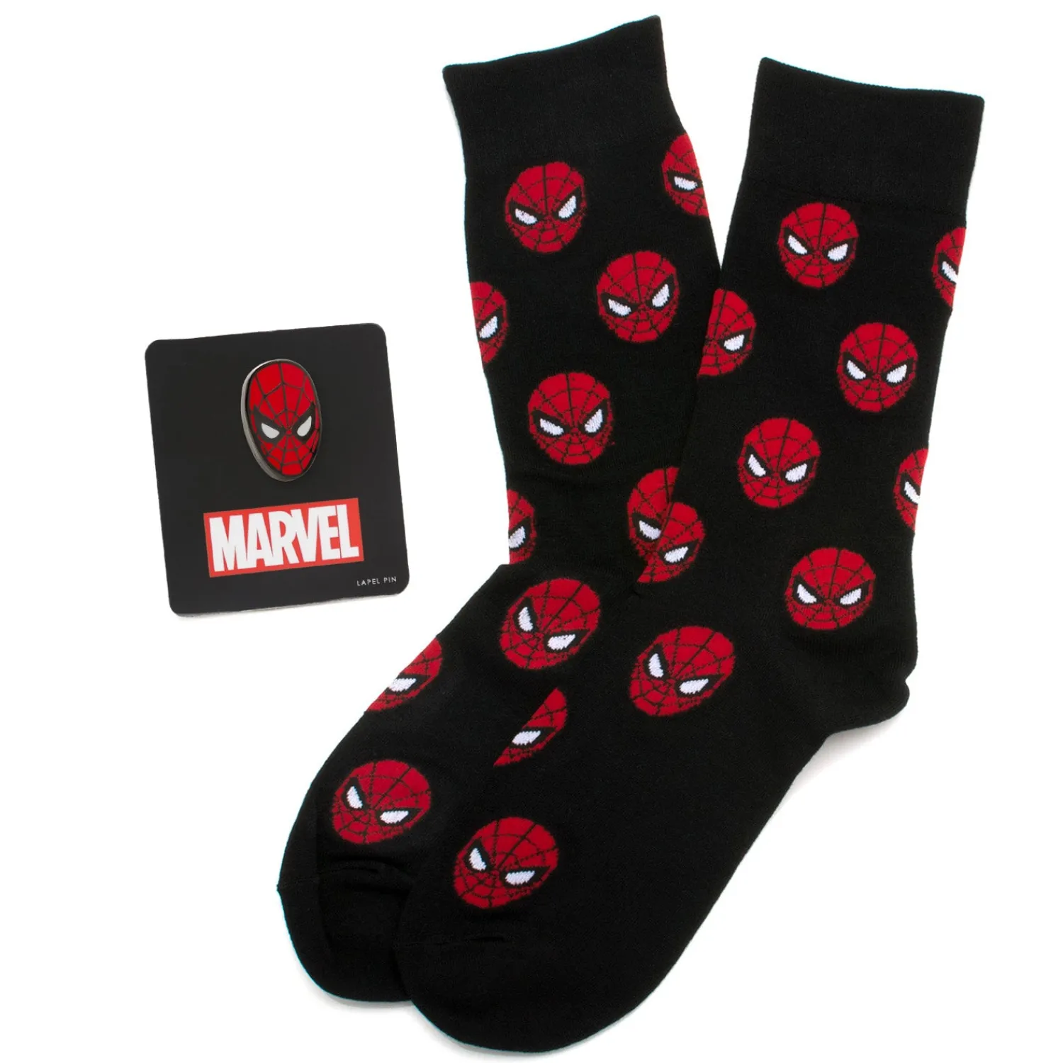 Flash Sale Spider-Man Black Gift Set Socks