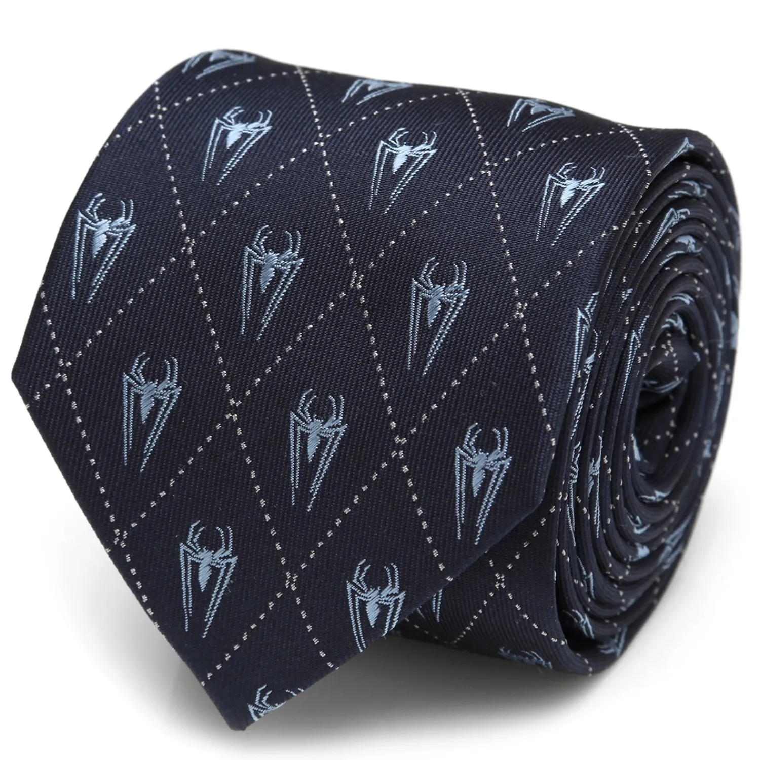 Shop Spider-Man Diamond Navy Men's Tie Marvel Ties