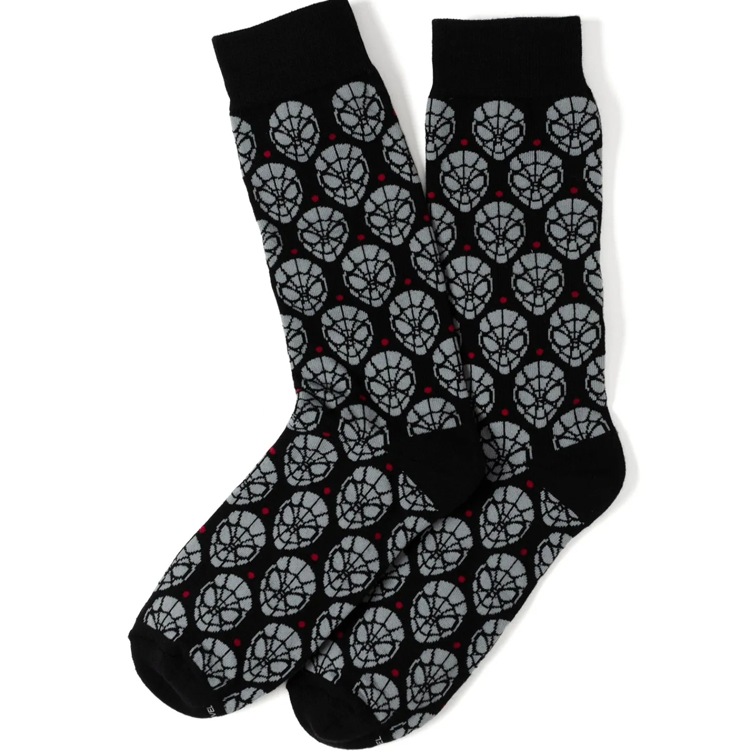 Flash Sale Spider-Man Dot Gray and Black Socks Socks