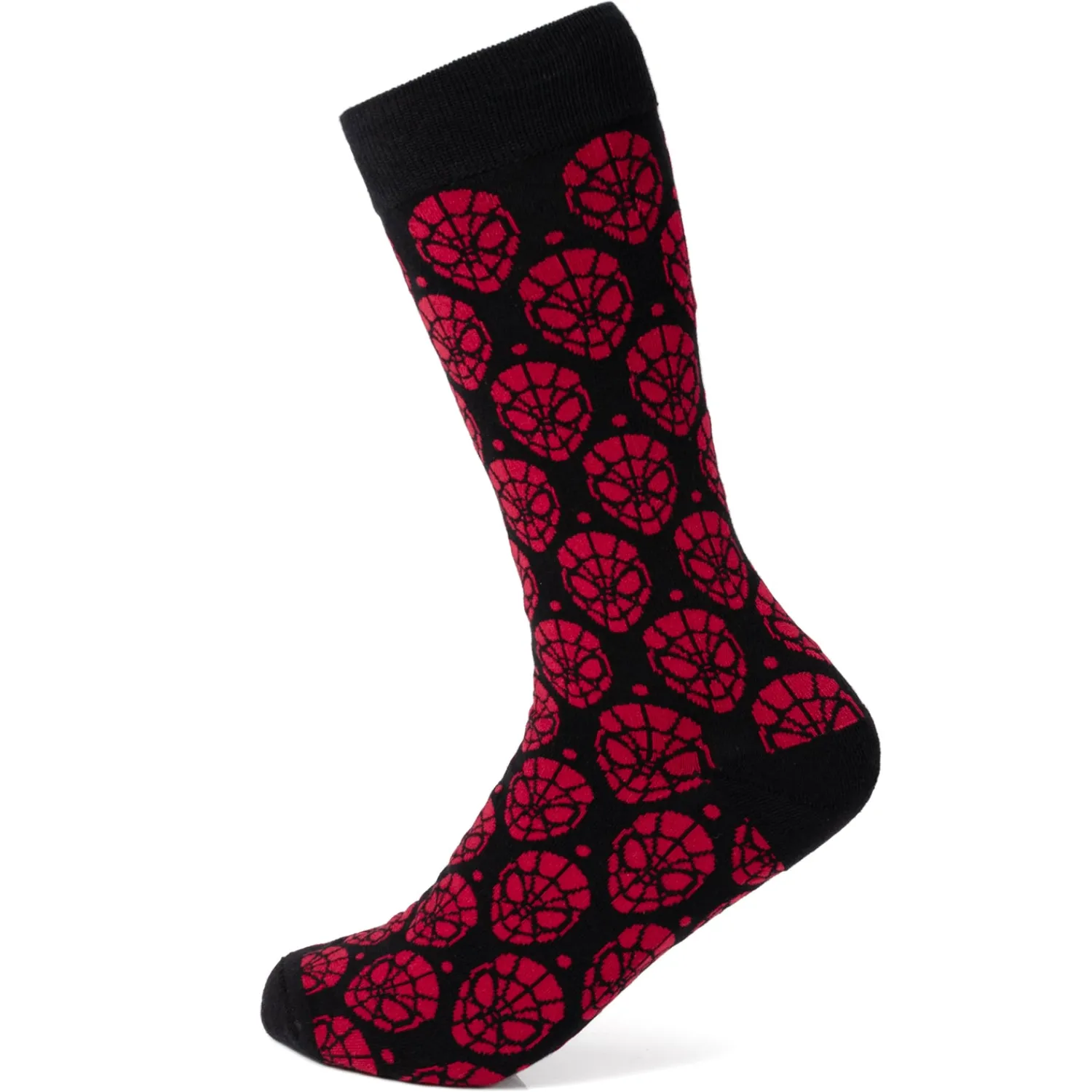 Fashion Spider-Man Dot Red and Black Sock Socks