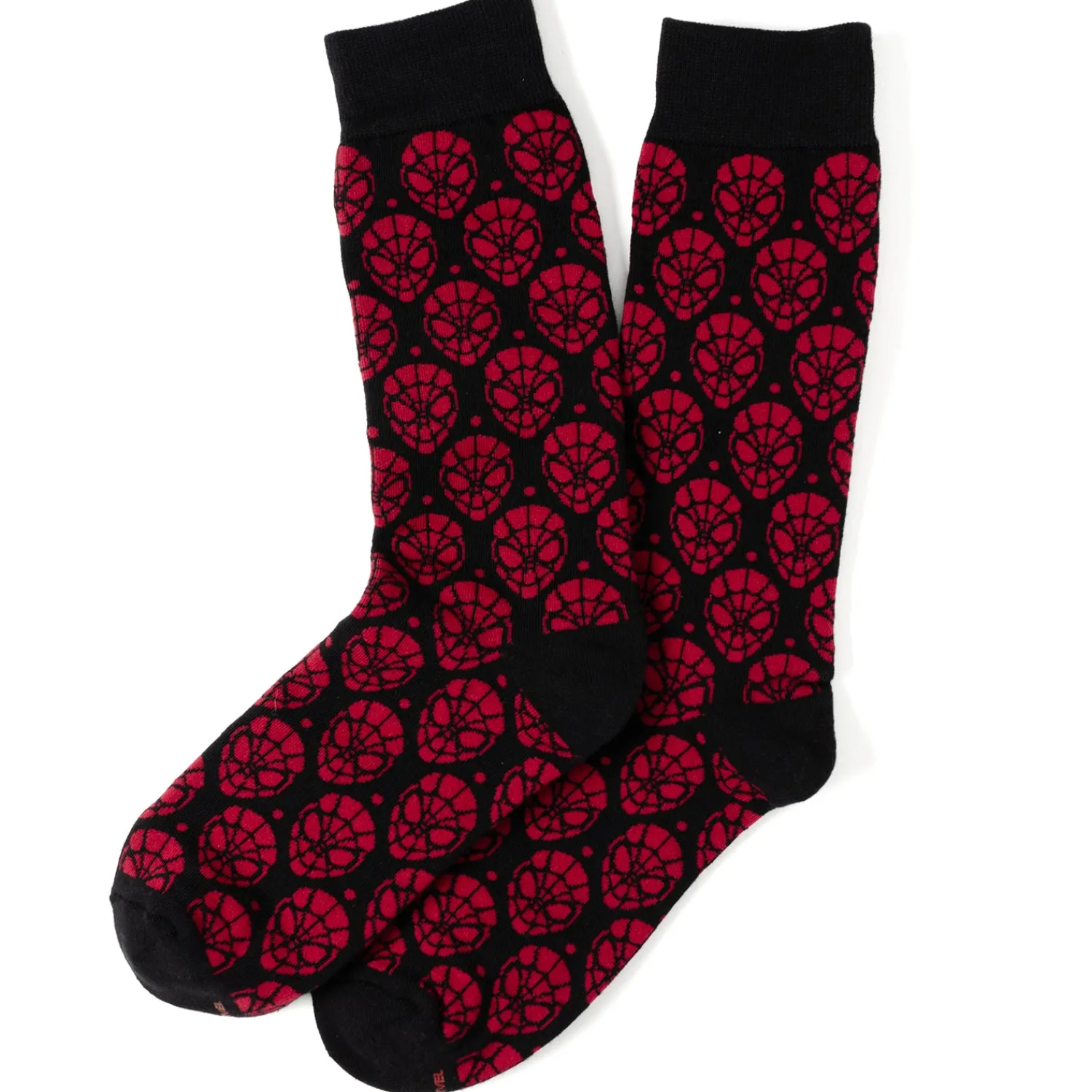 Fashion Spider-Man Dot Red and Black Sock Socks