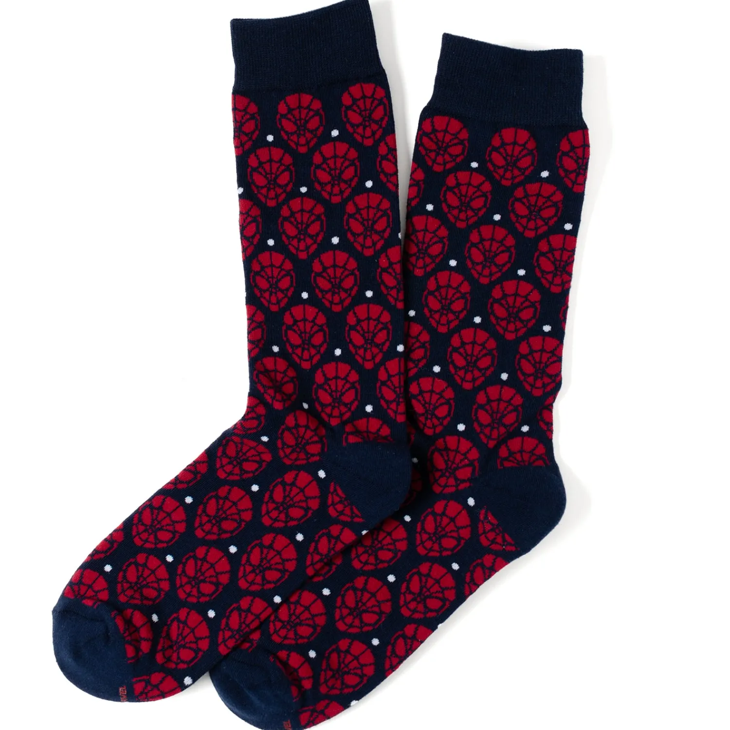 Sale Spider-Man Dot Red and Navy Socks Socks