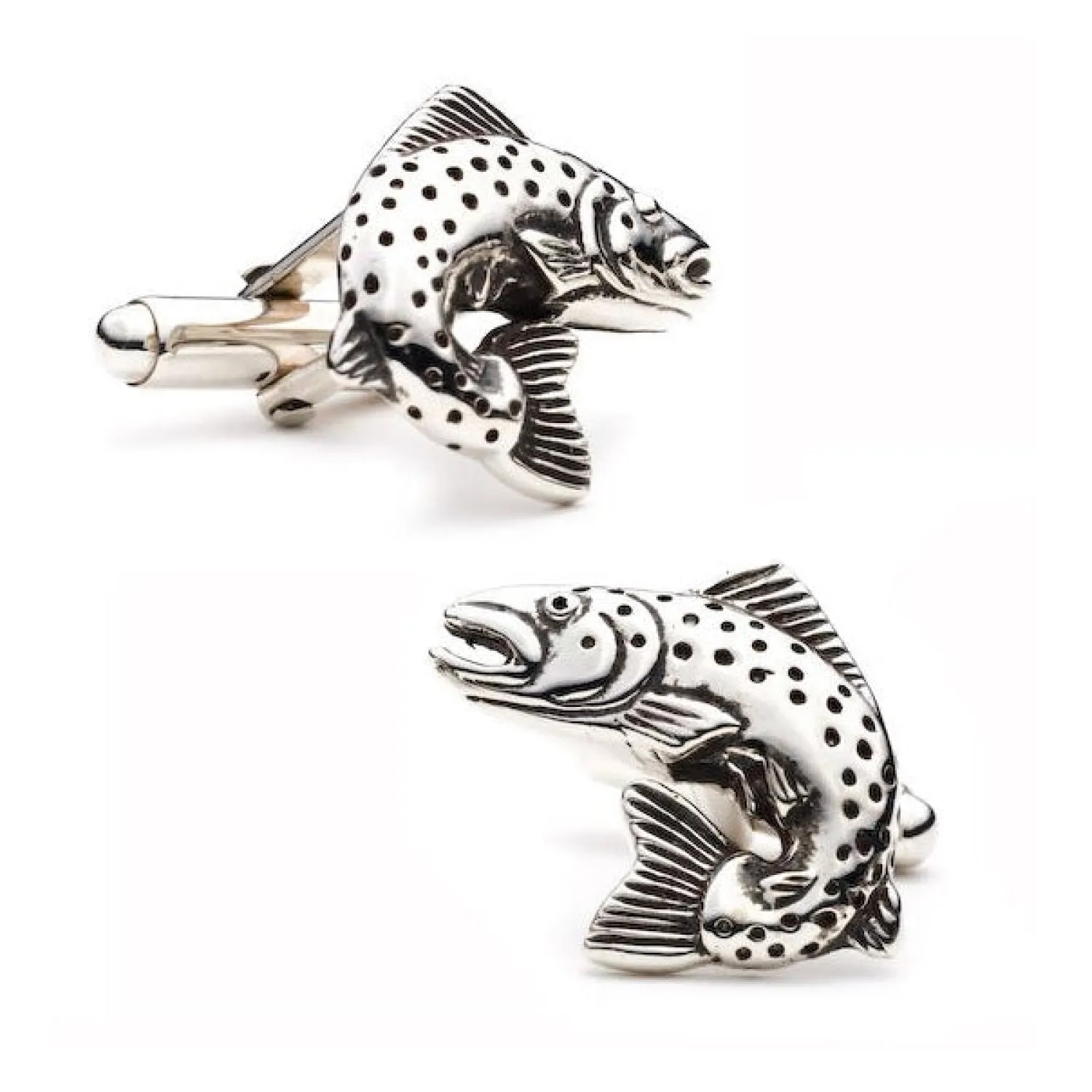 Online Spotted Trout Cufflinks Luxury Cufflinks | Hobbies & Interests Cufflinks