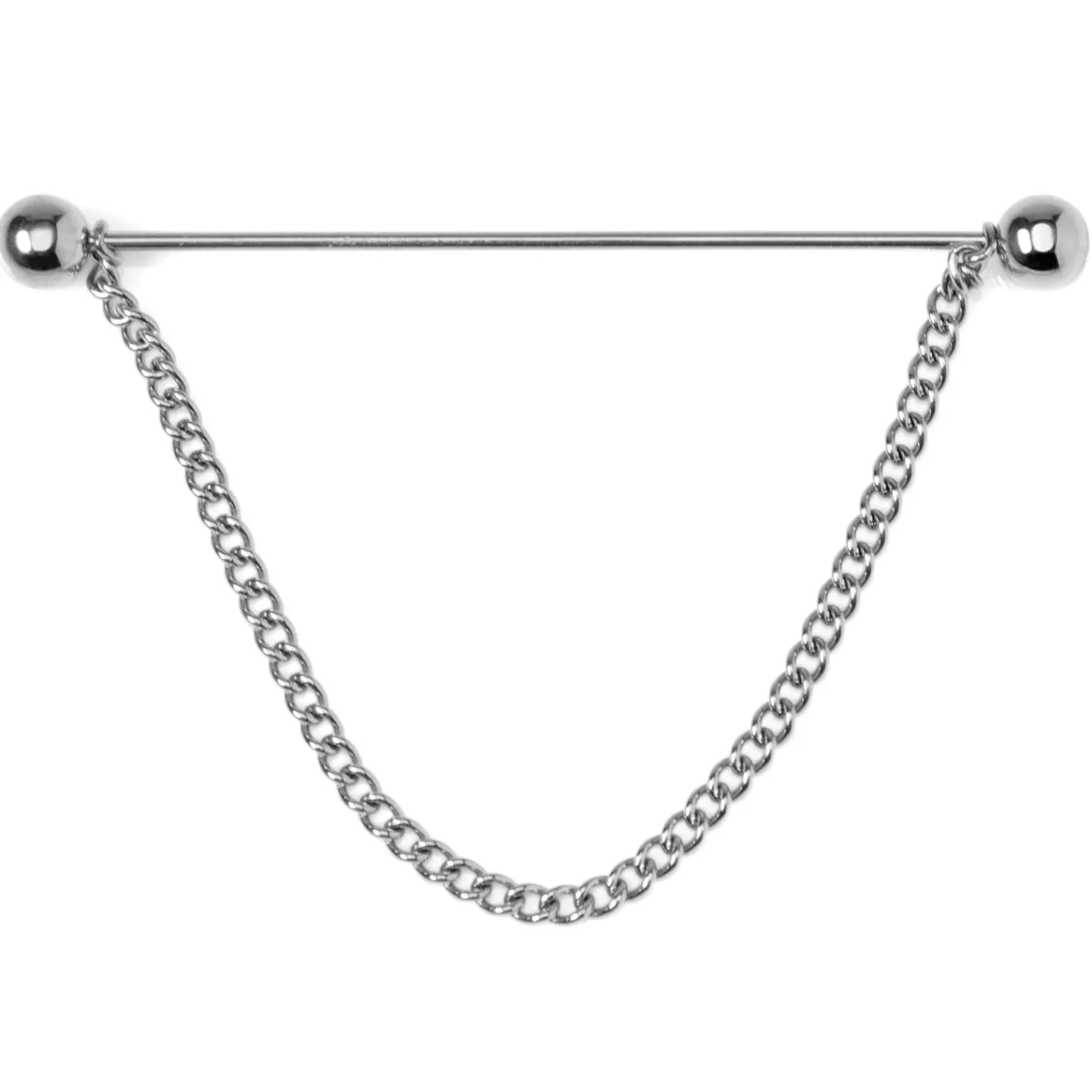 Fashion Stainless Steel Chain Collar Bar Collar Stays And Bars