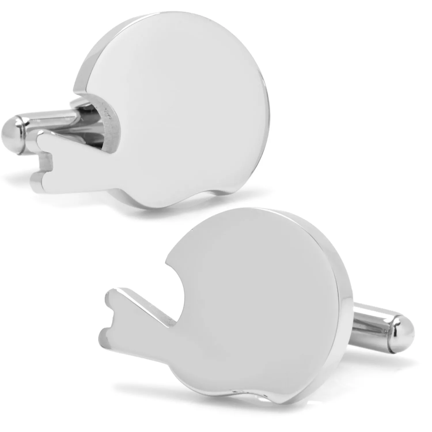 Flash Sale Stainless Steel Engravable Football Helmet Cufflinks Luxury Cufflinks | Hobbies & Interests Cufflinks