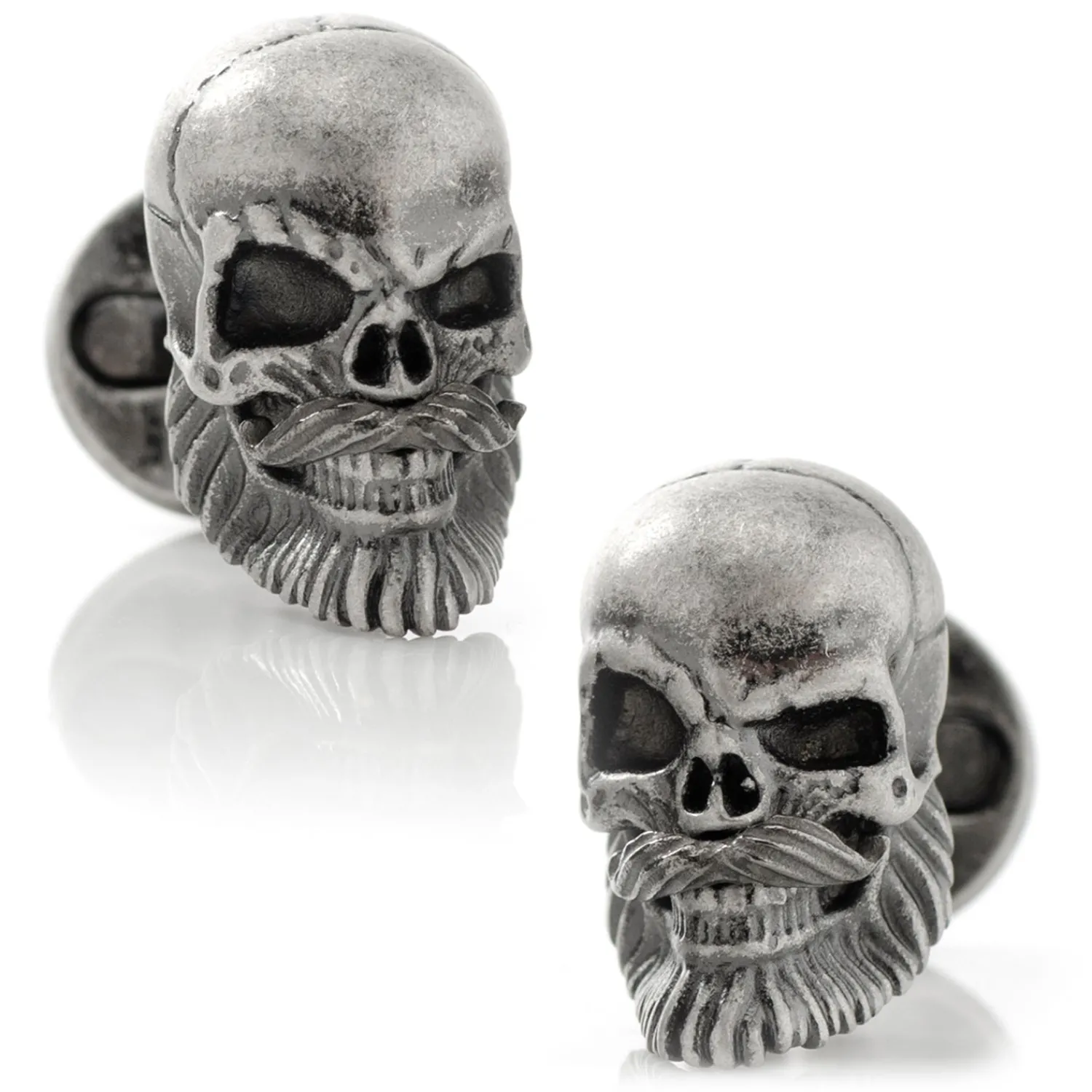 Best Stainless Steel Mustache Skull Cufflinks Luxury Cufflinks | Hobbies & Interests Cufflinks