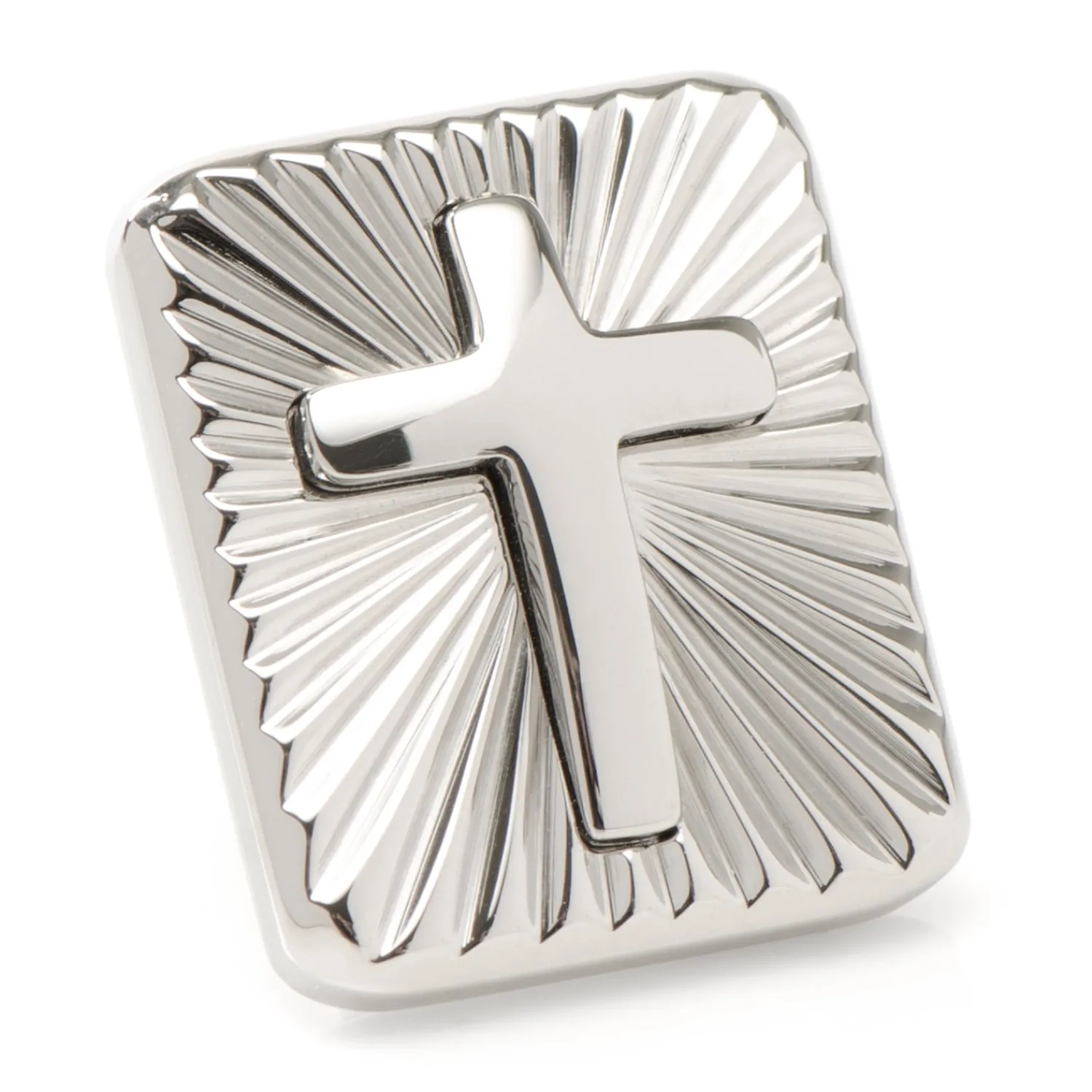 Hot Stainless Steel Radiant Cross Lapel Pin Lapel Pins | Hobbies & Interests Cufflinks