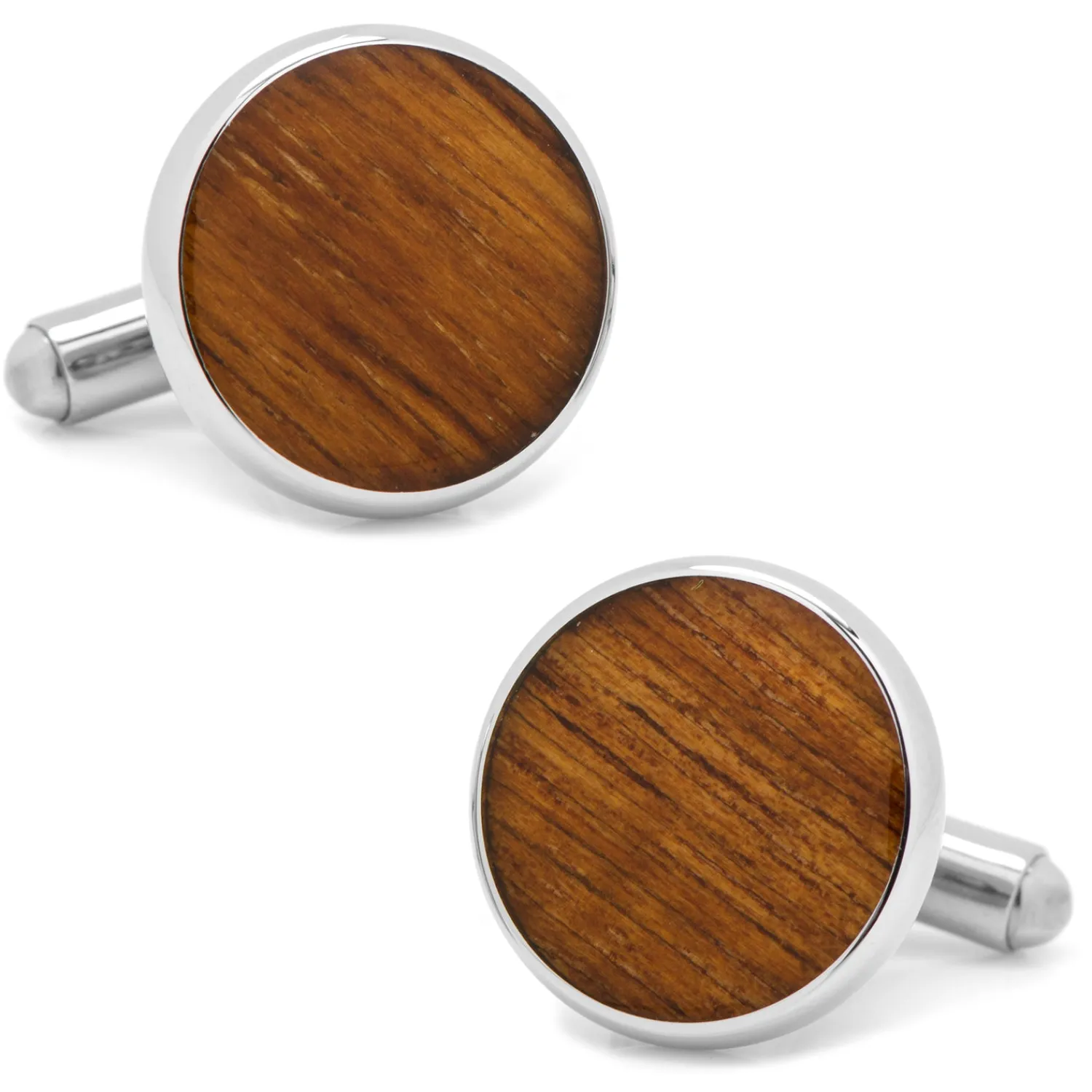 Hot Stainless Steel Wood Cufflinks Luxury Cufflinks | Hobbies & Interests Cufflinks