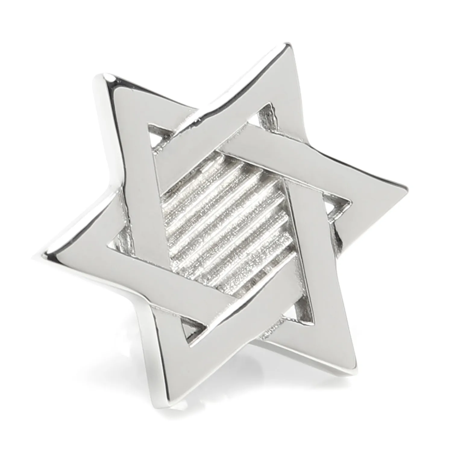 Hot Star of David Stainless Steel Lapel Pin Lapel Pins | Hobbies & Interests Cufflinks