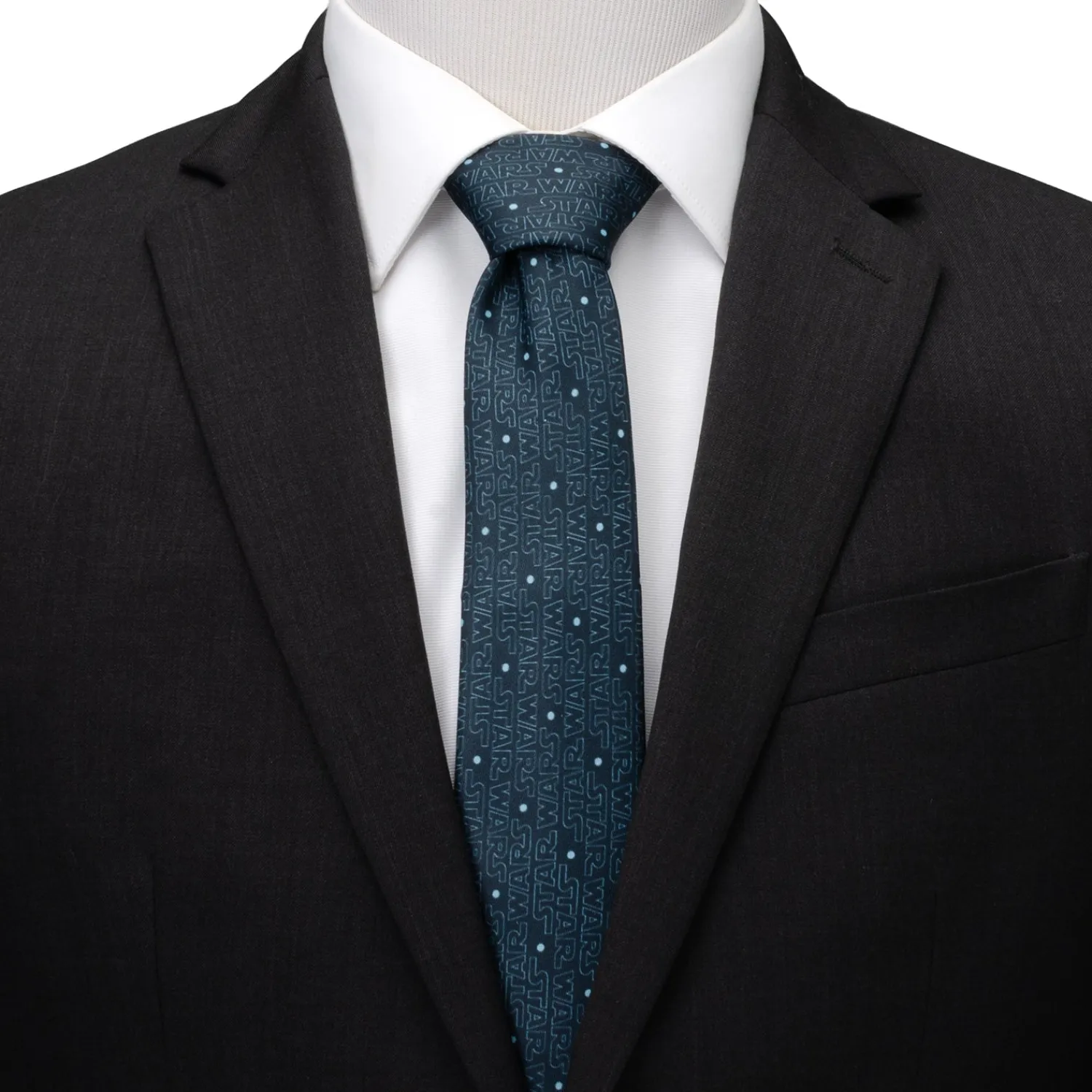 Online Logo Blue Men's Tie Star Wars Ties