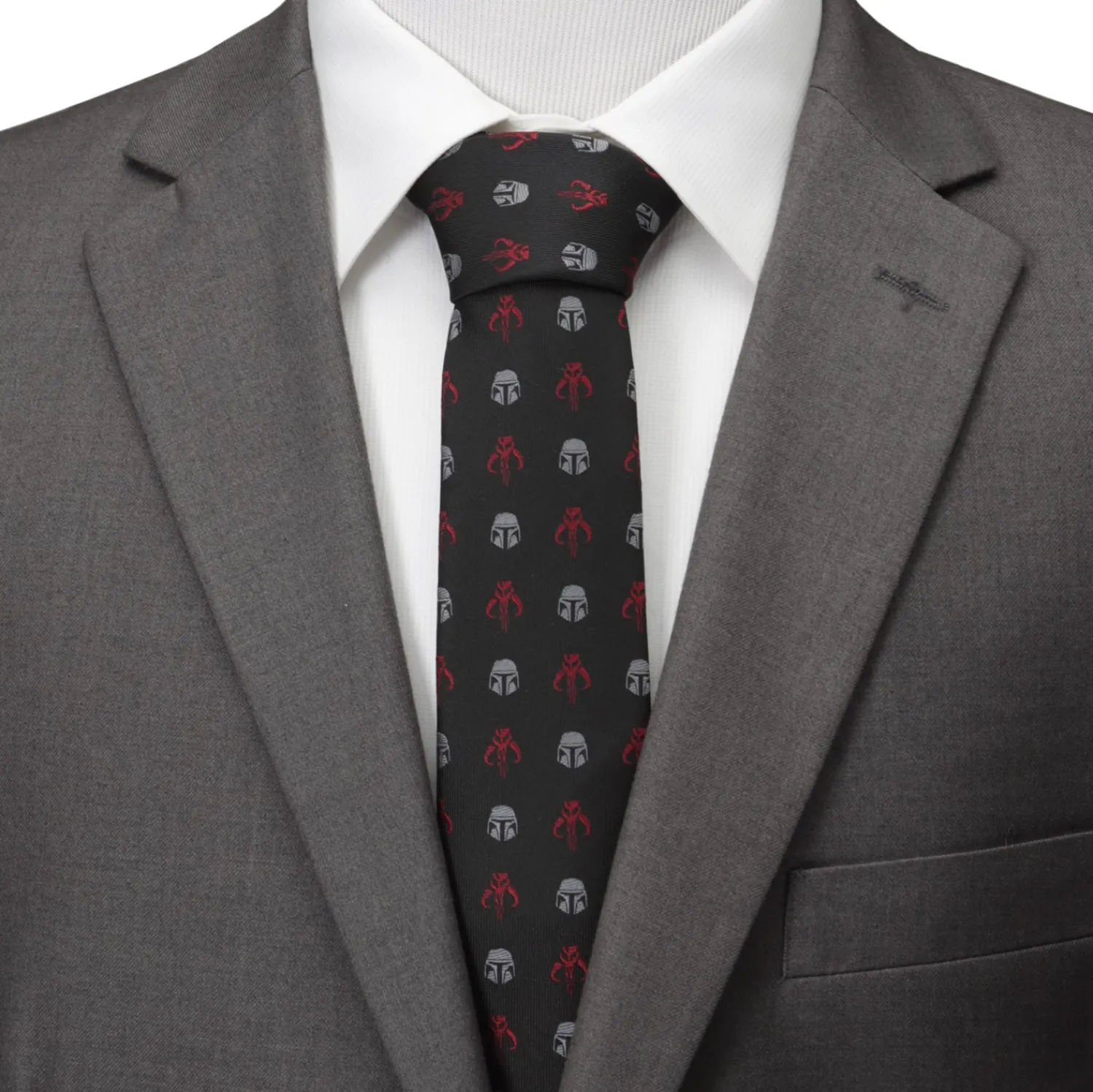 Sale Mando Black Red Men's Tie Star Wars Ties