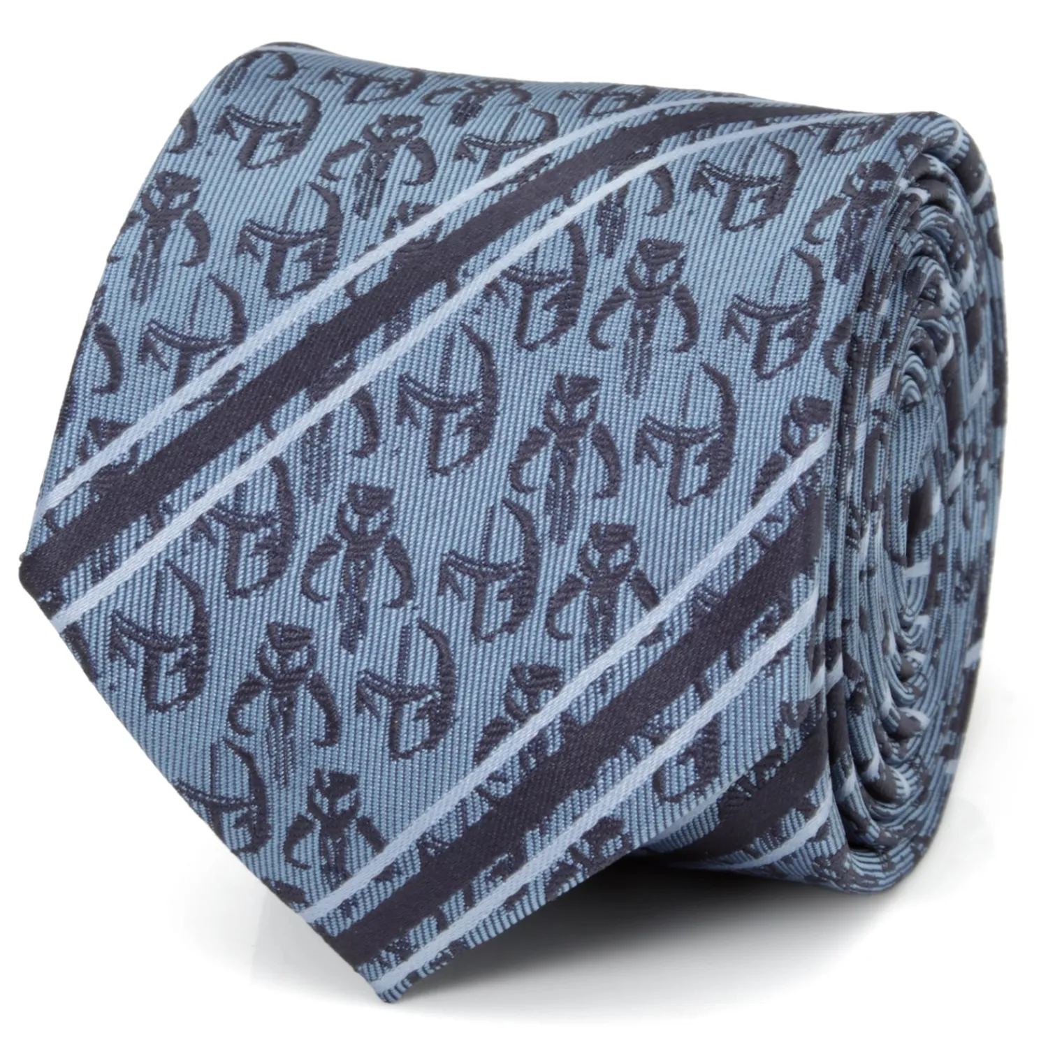 Discount Mando Navy Stripe Men's Tie Star Wars Ties