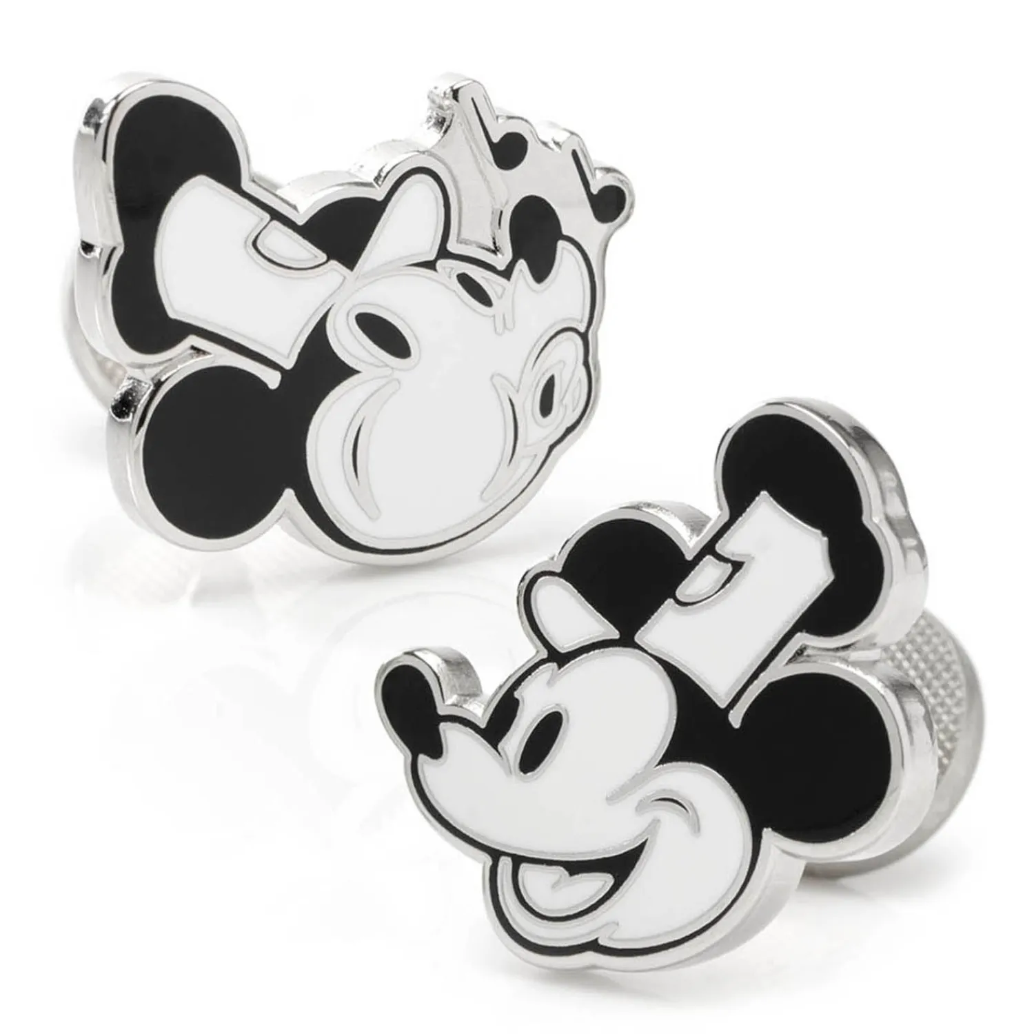 Shop Steamboat Willie Singing Cufflinks Luxury Cufflinks | Movies & Characters Cufflinks