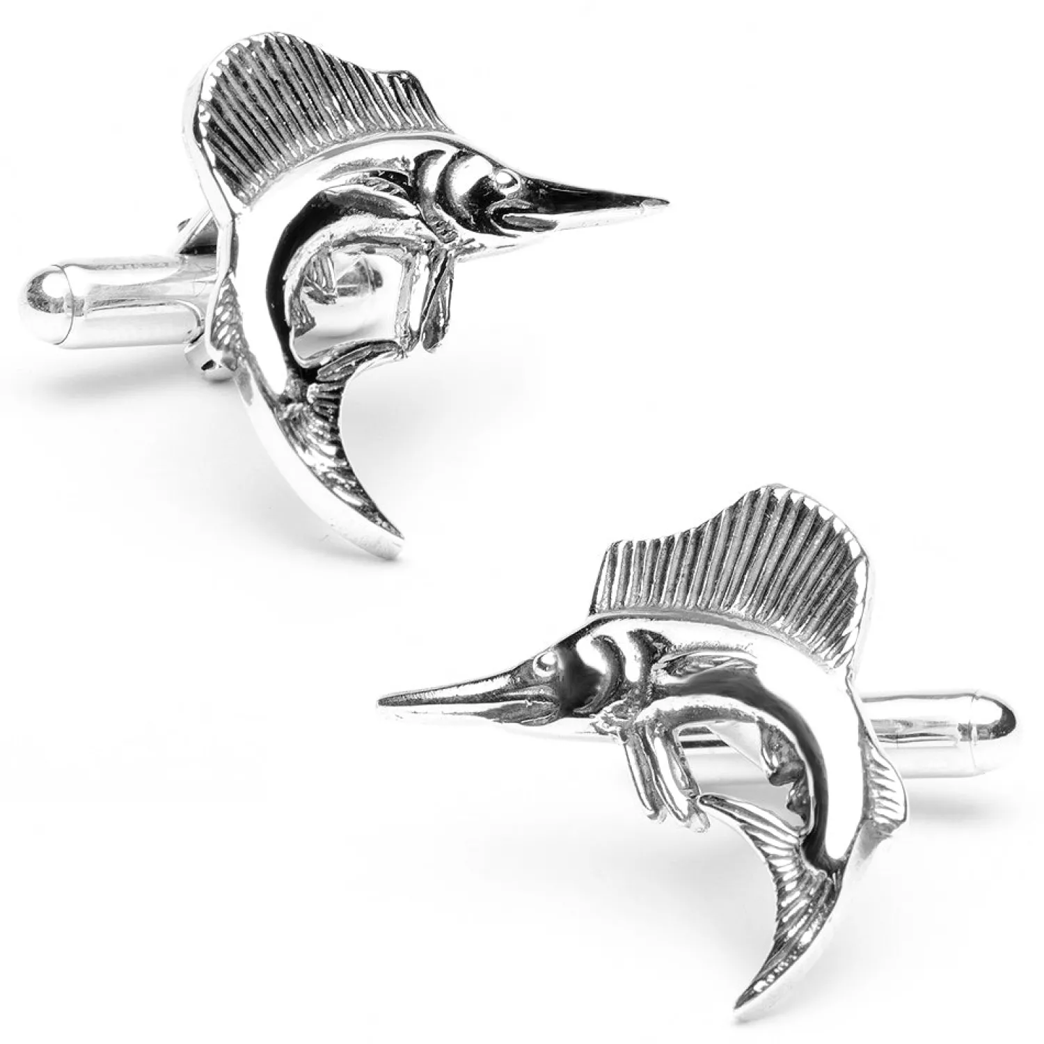 Cheap Sterling Sailfish Cufflinks Luxury Cufflinks | Hobbies & Interests Cufflinks