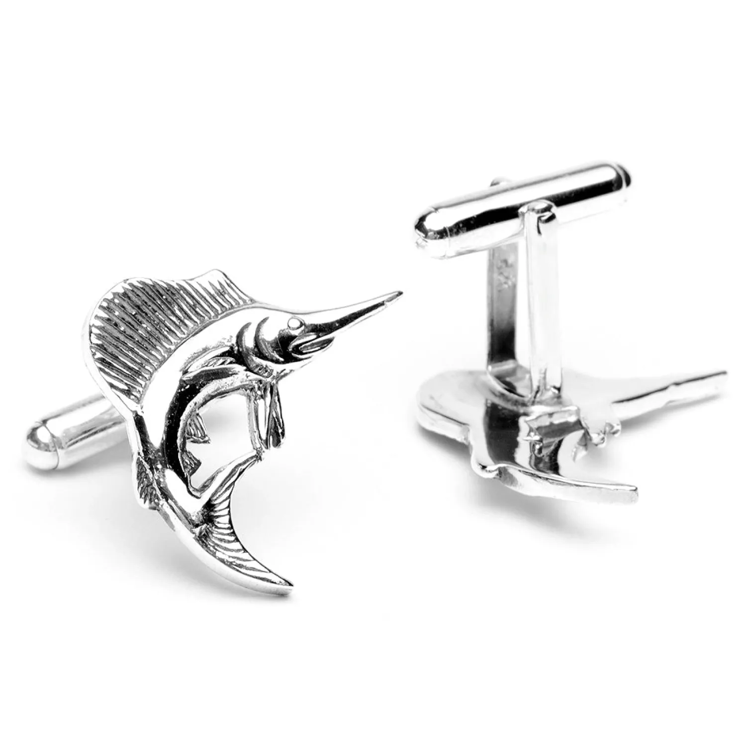 Cheap Sterling Sailfish Cufflinks Luxury Cufflinks | Hobbies & Interests Cufflinks