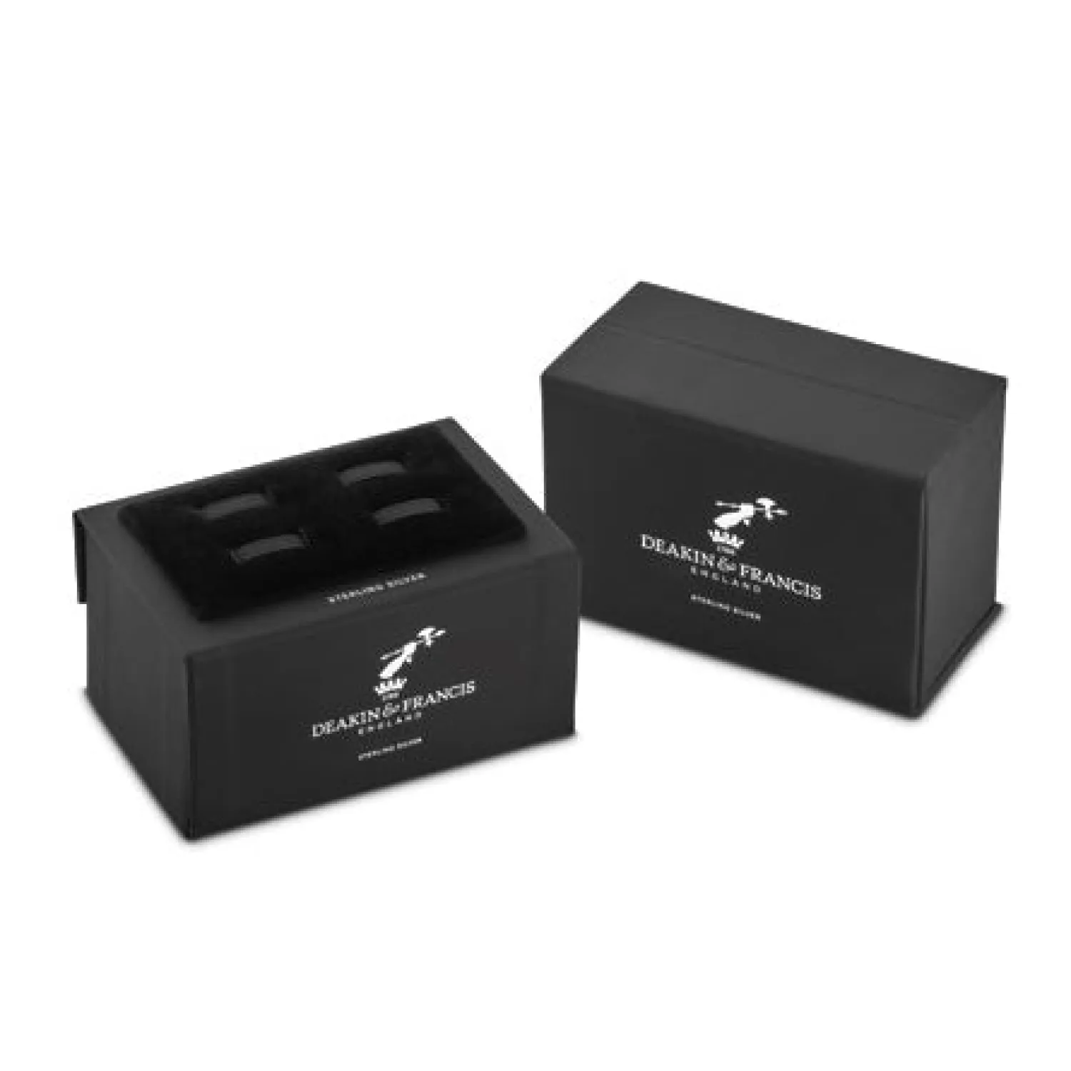 Best Sale Sterling Silver and 18ct Gold Hobnail Cufflinks With Diamond Boarder Luxury Cufflinks | Hobbies & Interests Cufflinks
