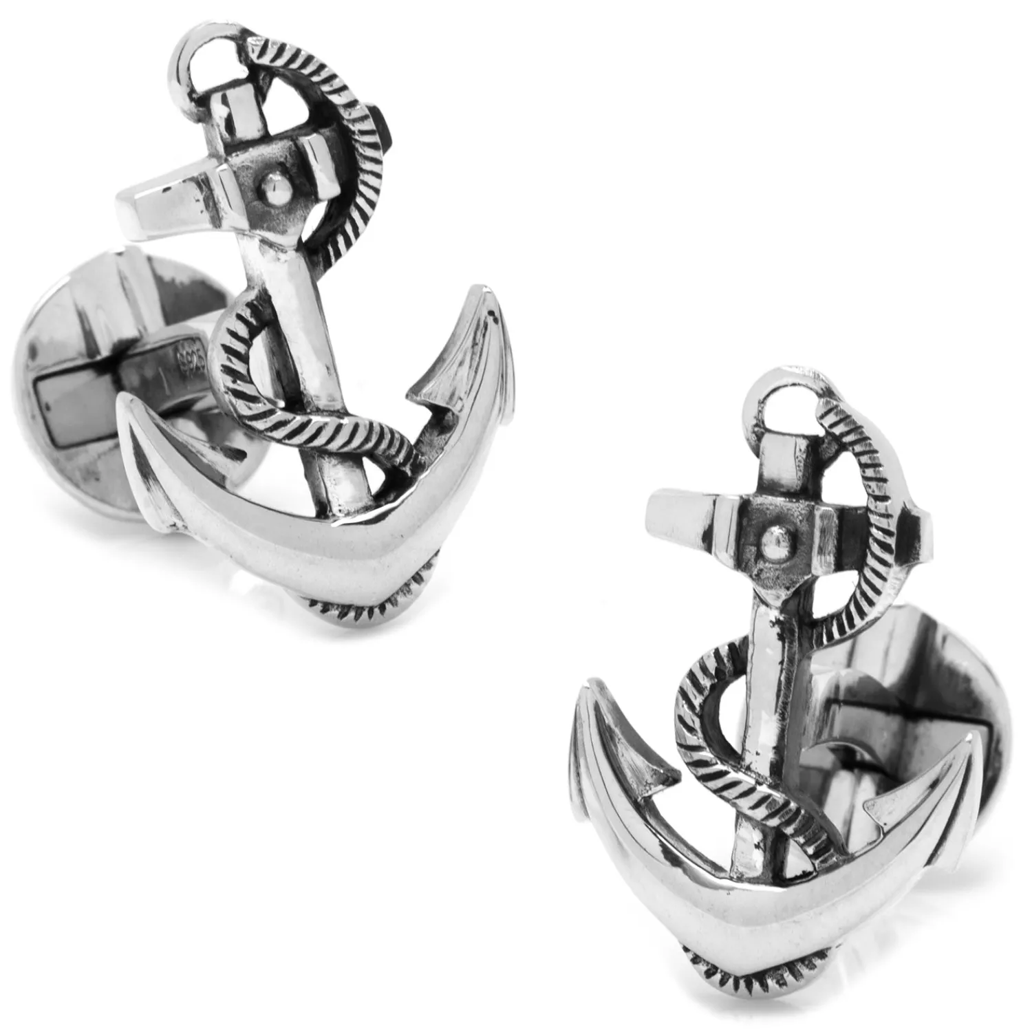 Best Sterling Silver Boat Anchor Cufflinks Luxury Cufflinks | Hobbies & Interests Cufflinks