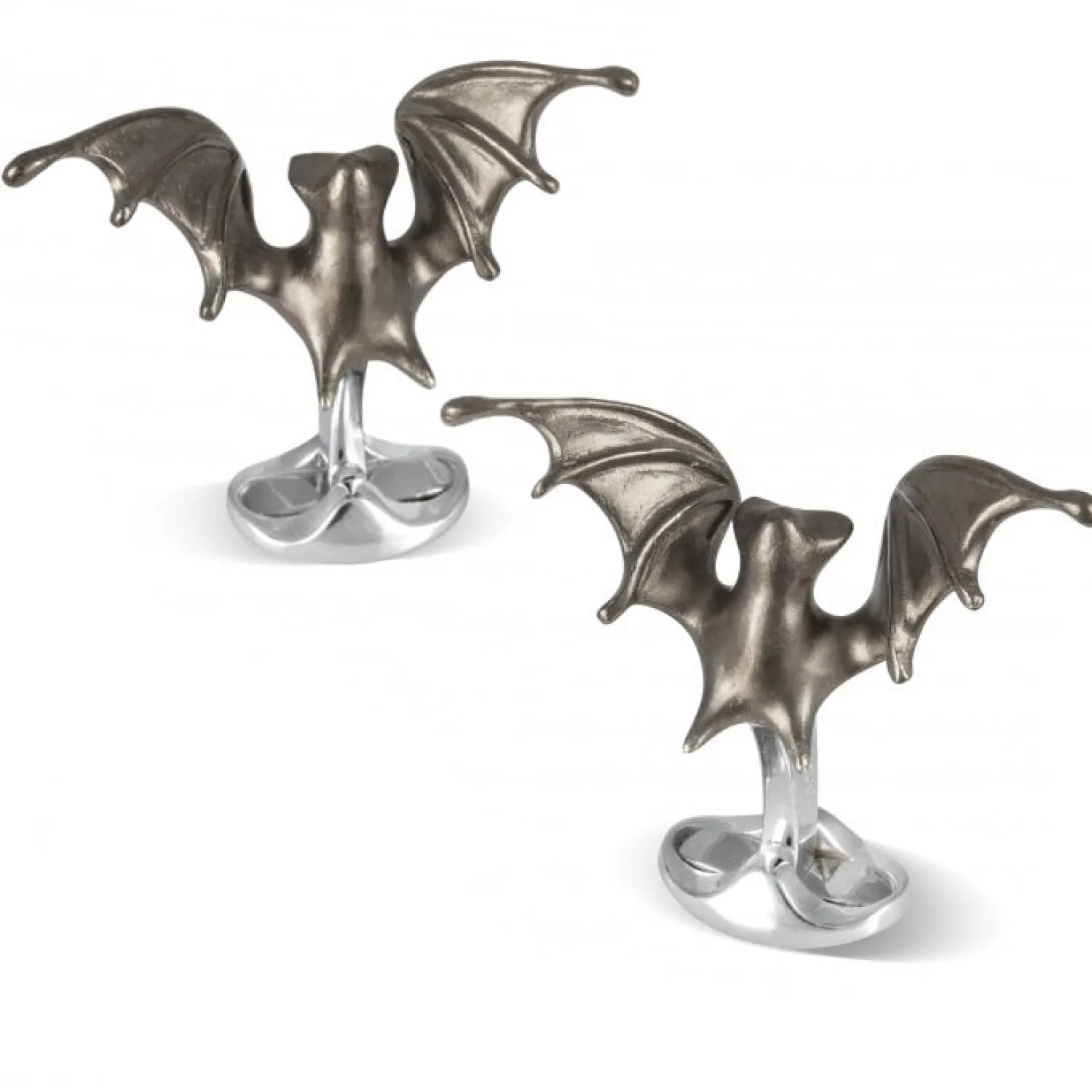 Sale Sterling Silver ‘Creepy’ Bat Cufflinks Luxury Cufflinks | Hobbies & Interests Cufflinks