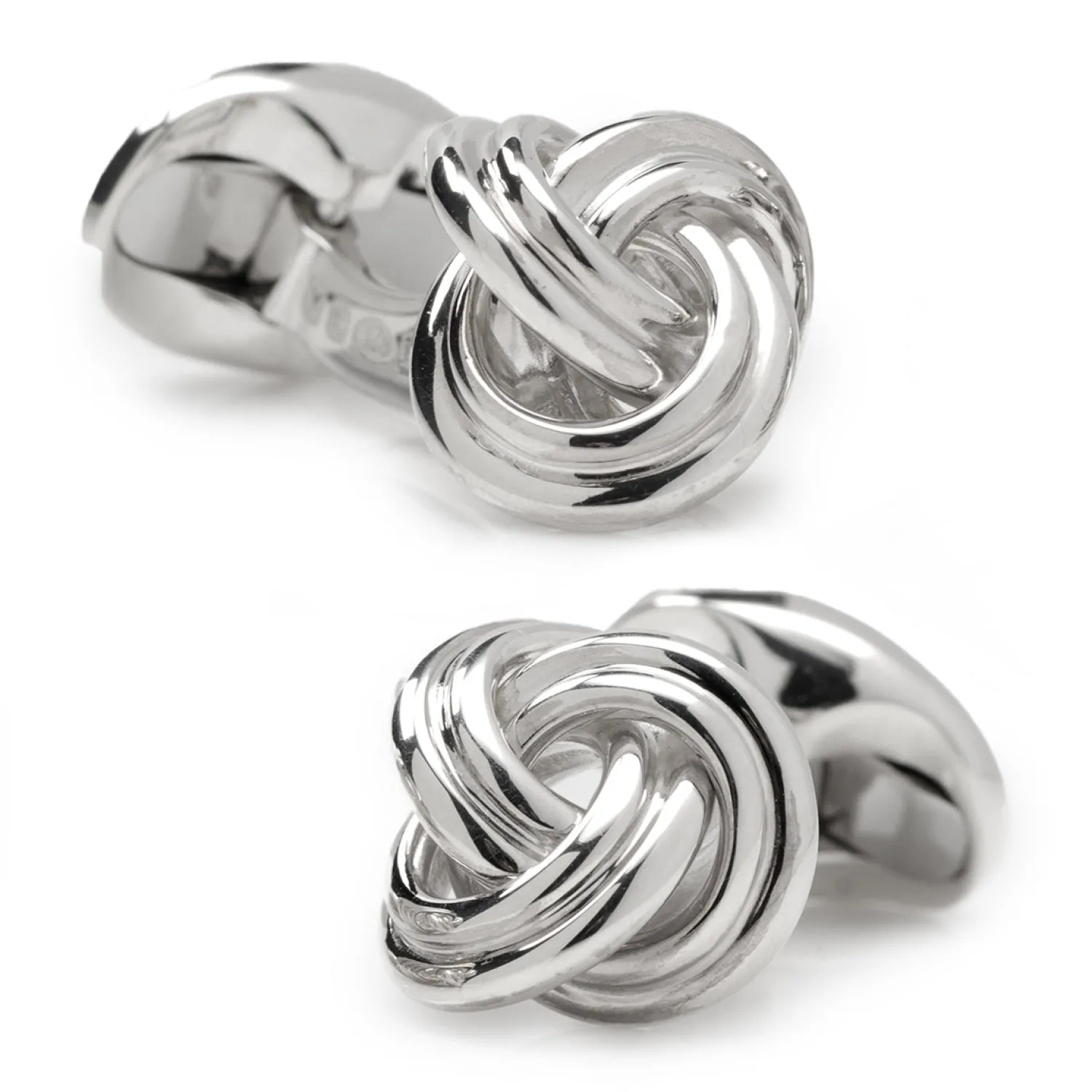 Clearance Sterling Silver Knot Cufflinks Luxury Cufflinks | Hobbies & Interests Cufflinks