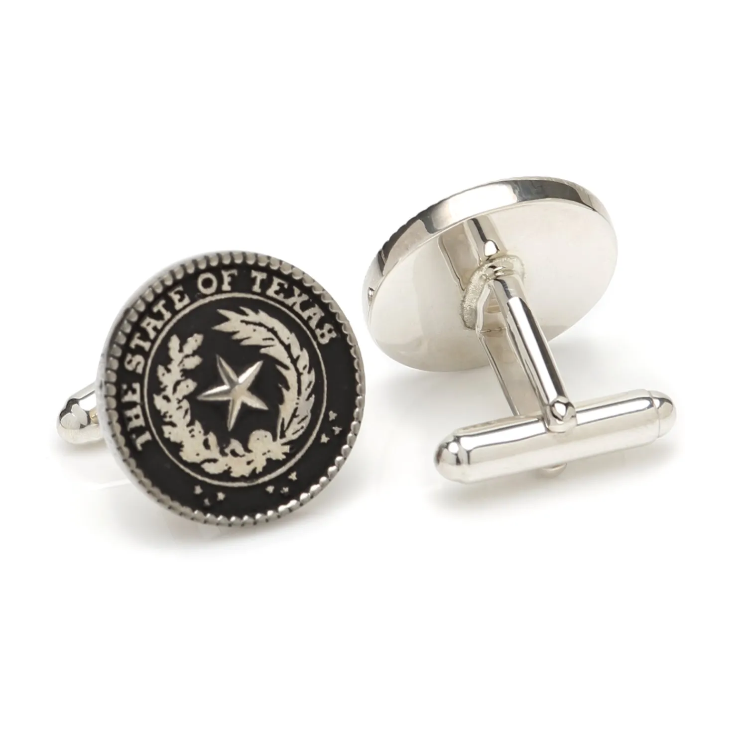 Cheap Sterling Texas State Seal Cufflinks Hobbies & Interests Cufflinks | Luxury Cufflinks