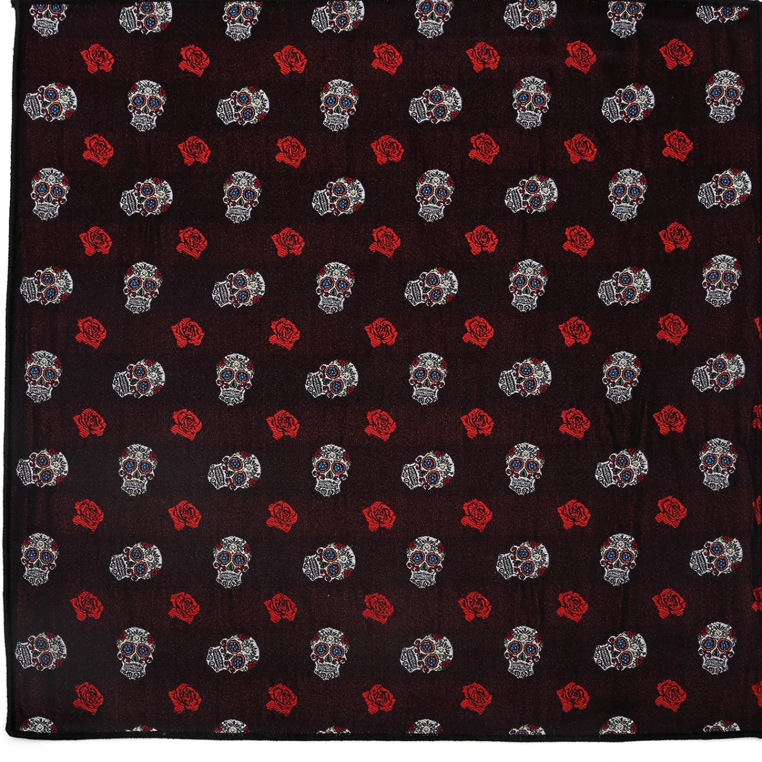 Cheap Sugar Skull Pocket Square Pocket Squares | Hobbies & Interests Cufflinks