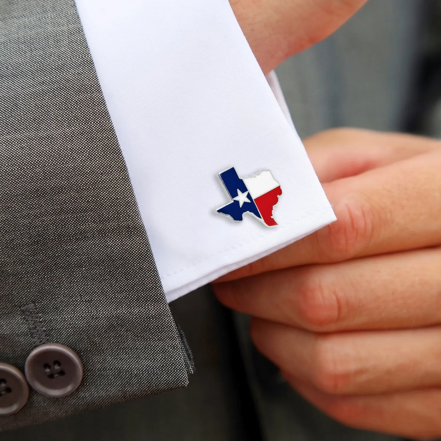 Clearance Texas Flag Cufflinks Luxury Cufflinks | Hobbies & Interests Cufflinks