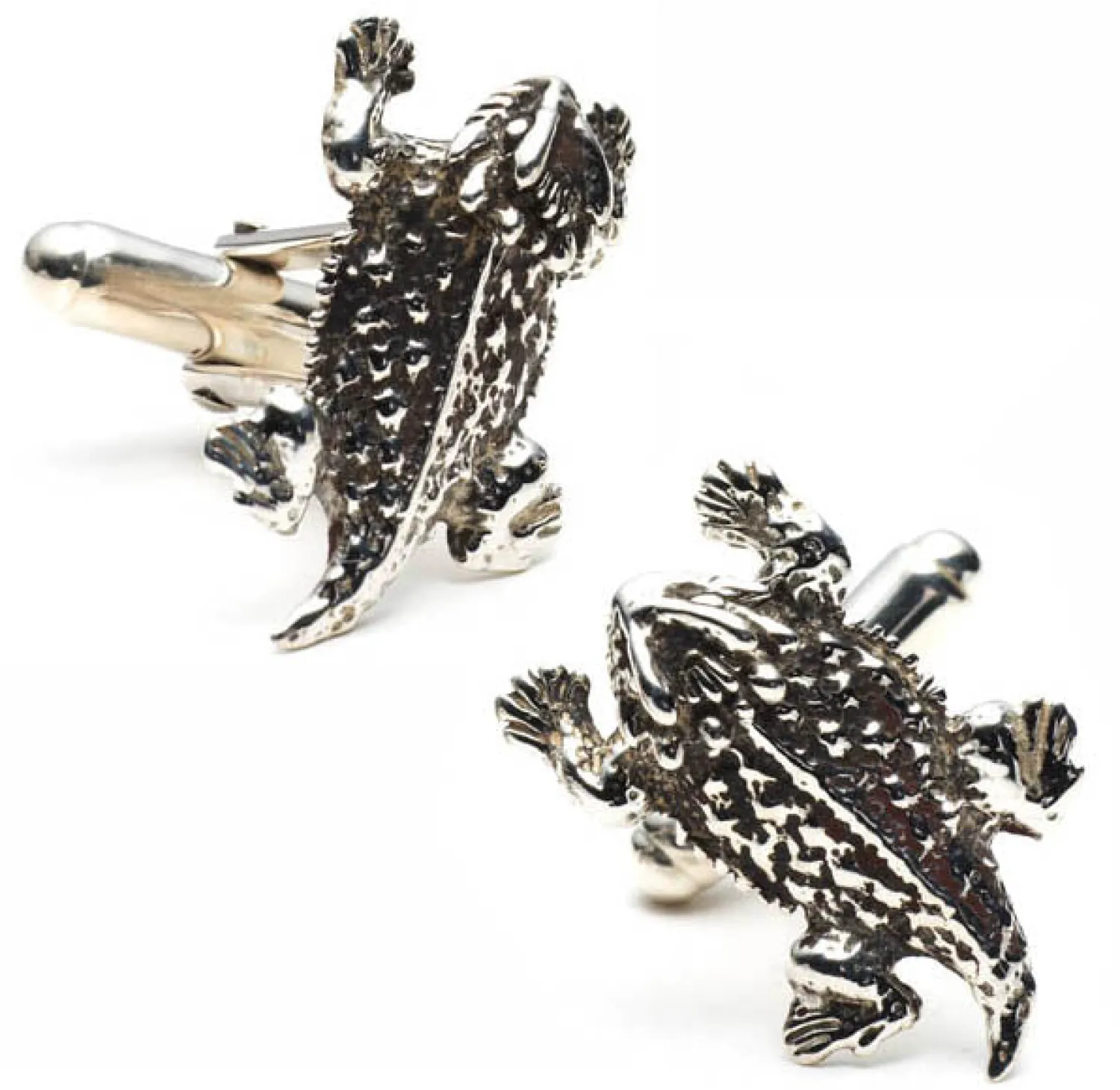 Best Sale Texas Horny Toad Cufflinks Luxury Cufflinks | Hobbies & Interests Cufflinks