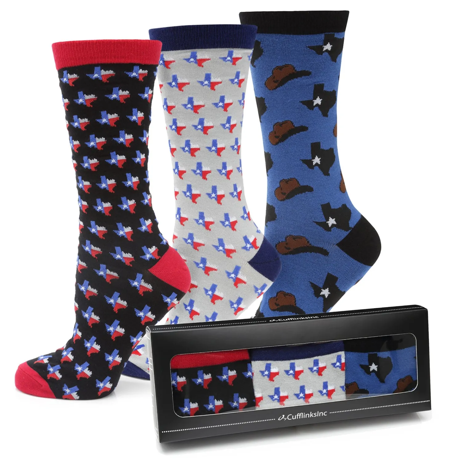 Online Texas Strong 3 Pack Socks Gift Set Socks