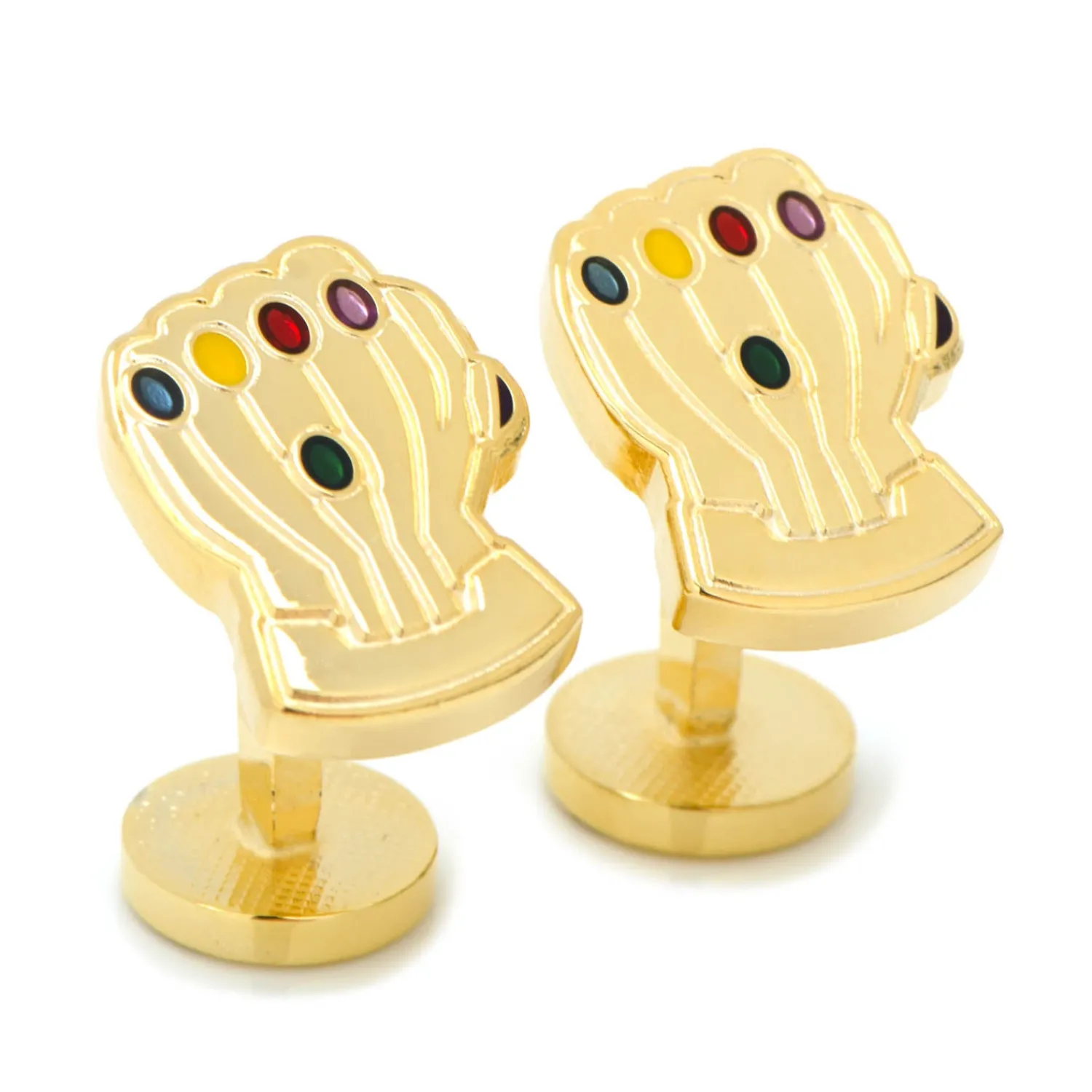 Flash Sale Thanos Infinity Gauntlet Cufflinks Luxury Cufflinks | Movies & Characters Cufflinks