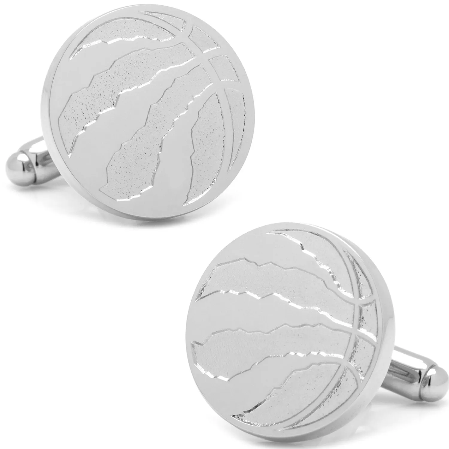 Sale Toronto Raptors Silver Edition Cufflinks Luxury Cufflinks | Sports Cufflinks