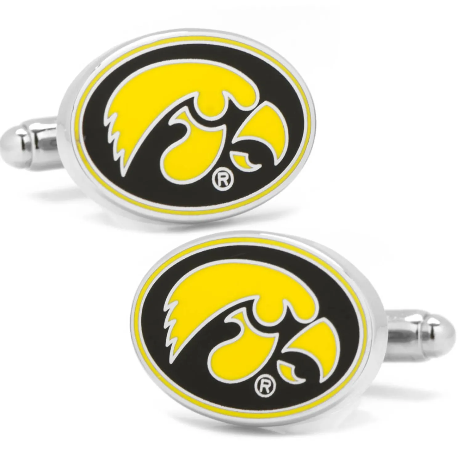 Sale University of Iowa Hawkeyes Cufflinks Luxury Cufflinks | Sports Cufflinks