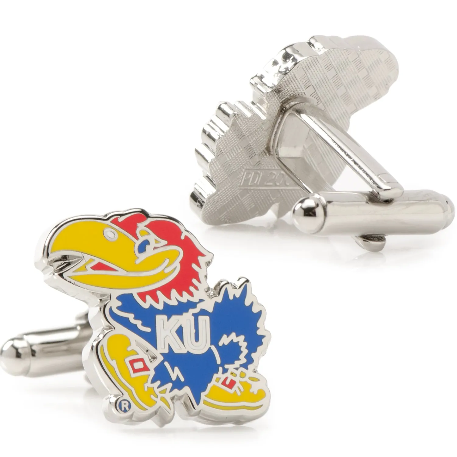 Online University of Kansas Jayhawks Cufflinks Luxury Cufflinks | Sports Cufflinks