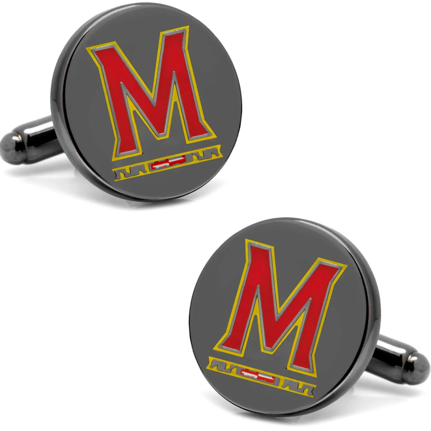 Best Sale University of Maryland Cufflinks Luxury Cufflinks | Sports Cufflinks