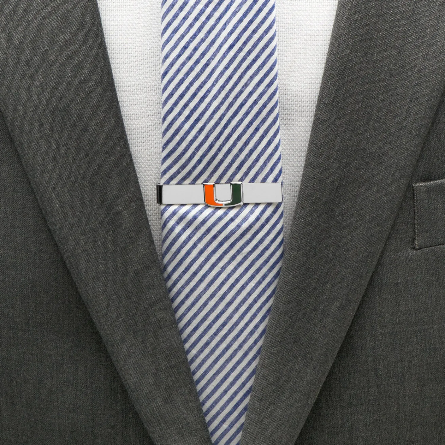 Flash Sale University of Miami Hurricanes Tie Bar Sports Tie Bars