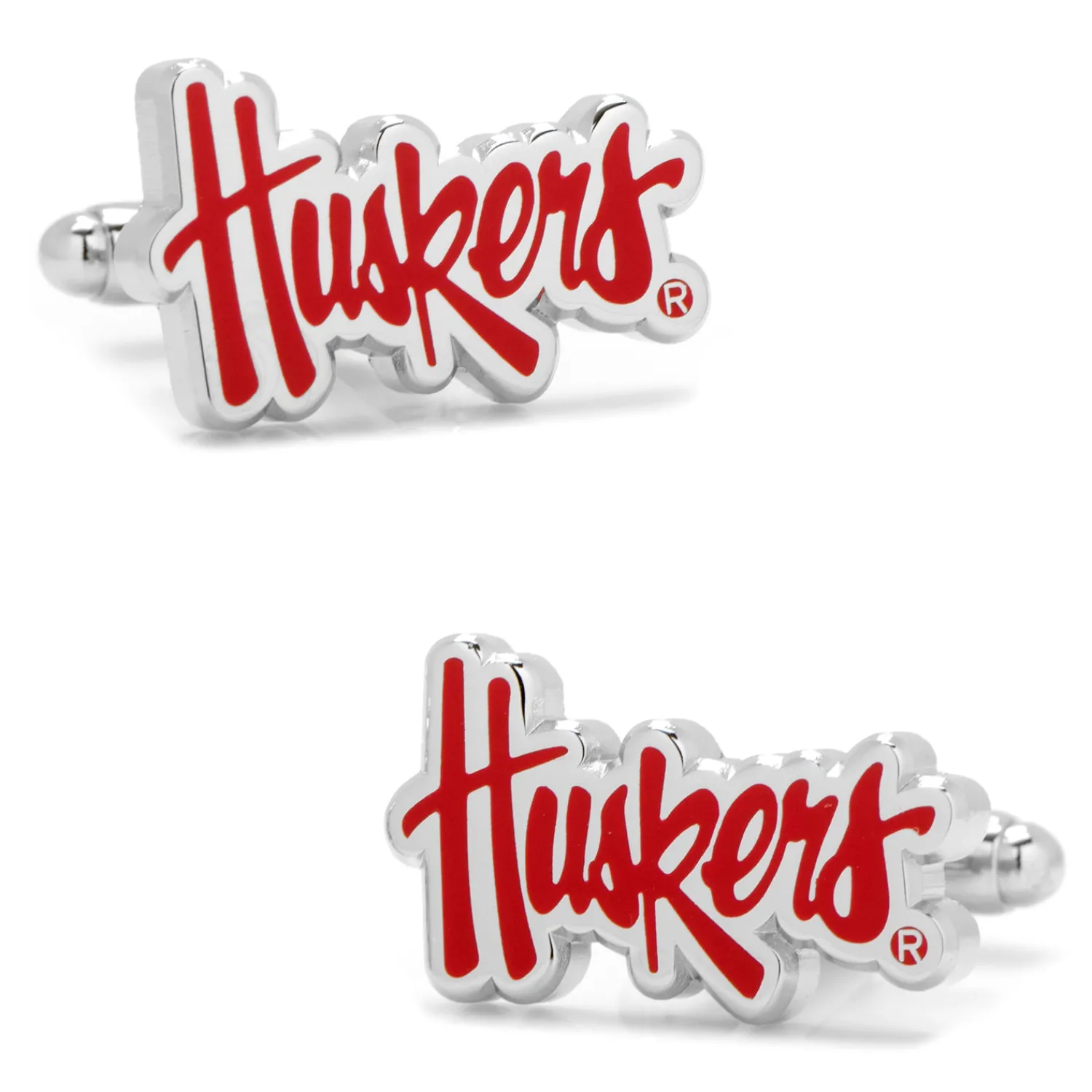 Outlet University of Nebraska Cornhuskers Cufflinks Luxury Cufflinks | Sports Cufflinks