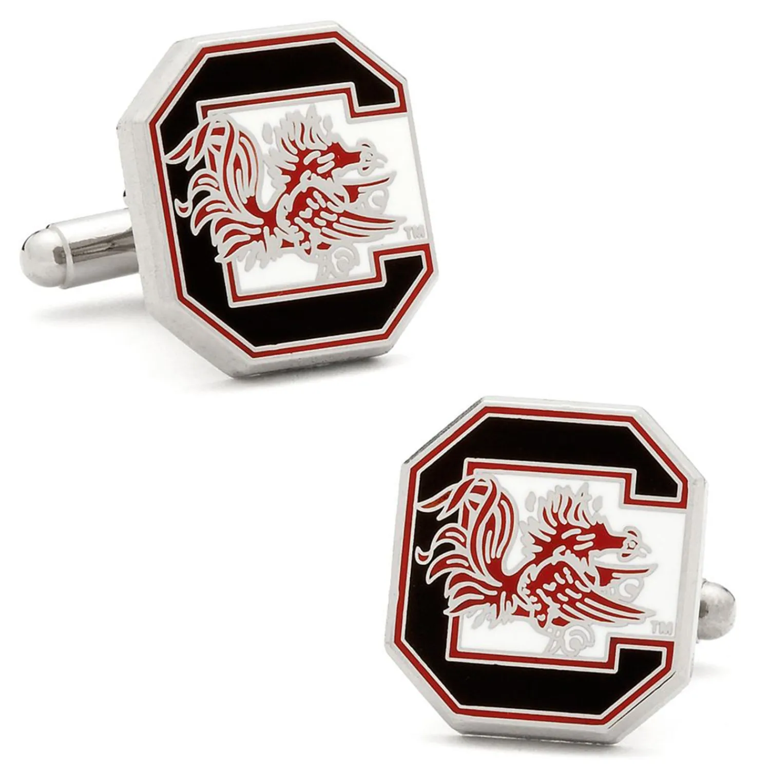 Online University of South Carolina Gamecocks Cufflinks Luxury Cufflinks | Sports Cufflinks