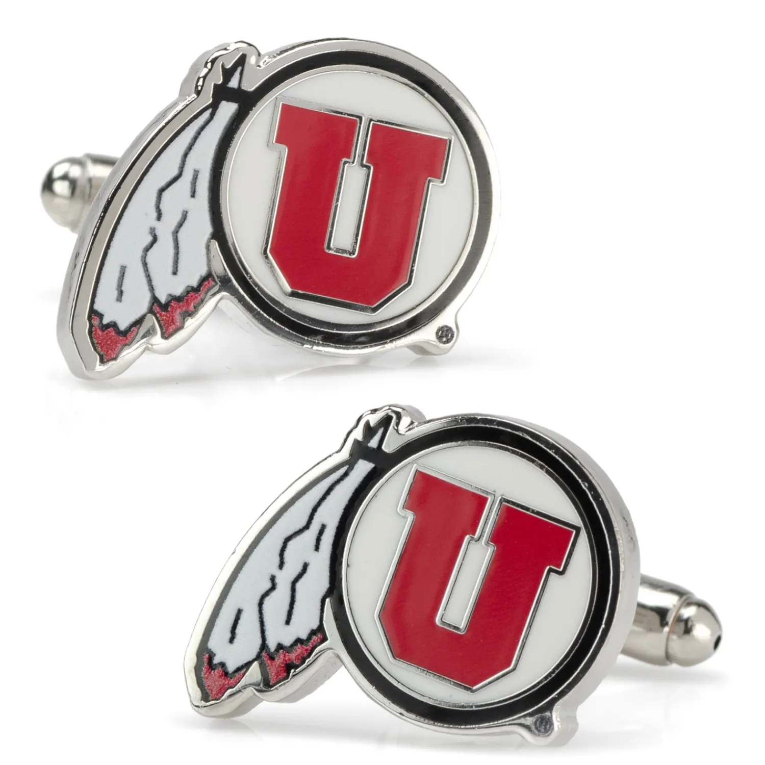 Hot University of Utah Utes Cufflinks Luxury Cufflinks | Sports Cufflinks