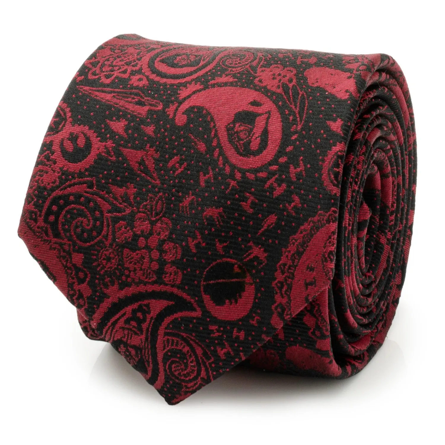 Clearance Vader Paisley Black and Red Men's Tie Star Wars Ties