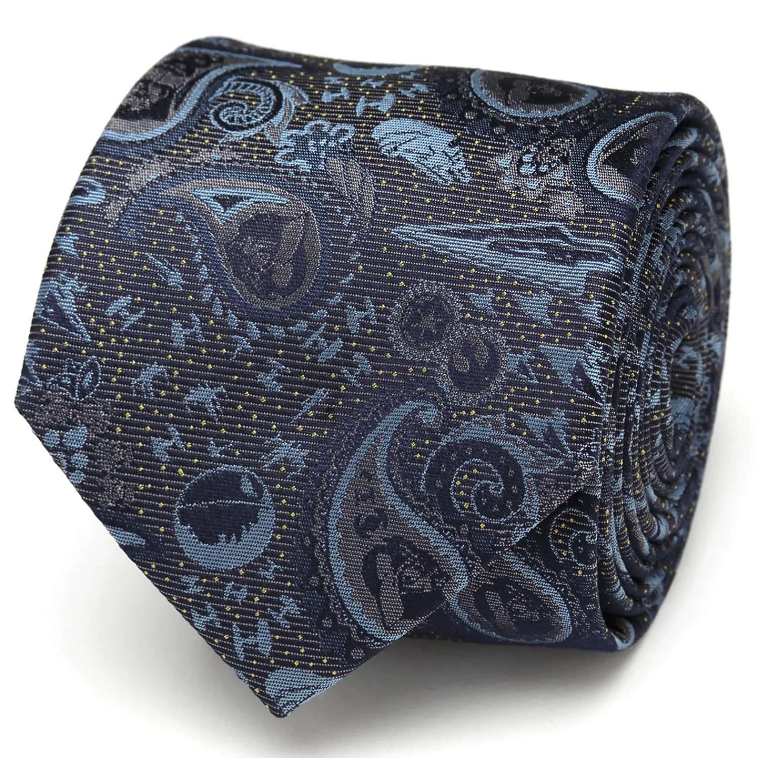 Fashion Vader Paisley Blue and Gray Men's Tie Star Wars Ties