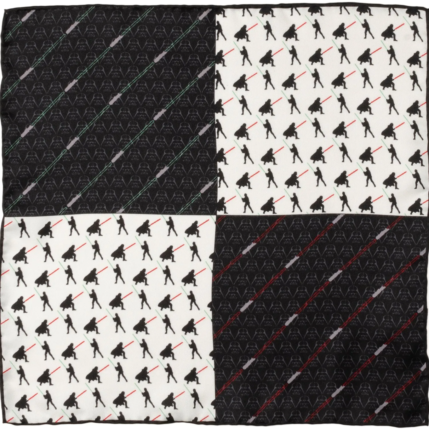 Online Vader vs Skywalker Lightsaber Pocket Square Pocket Squares