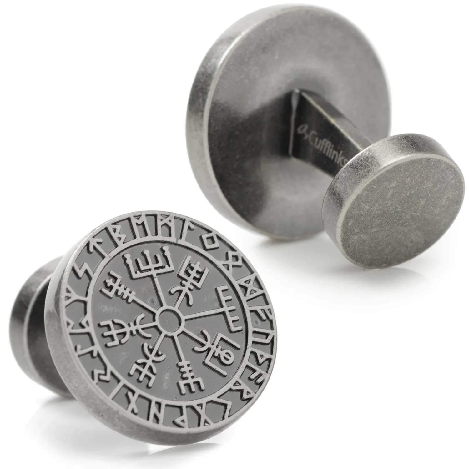 Best Vegvisir Viking Compass Luxury Cufflinks | Hobbies & Interests Cufflinks