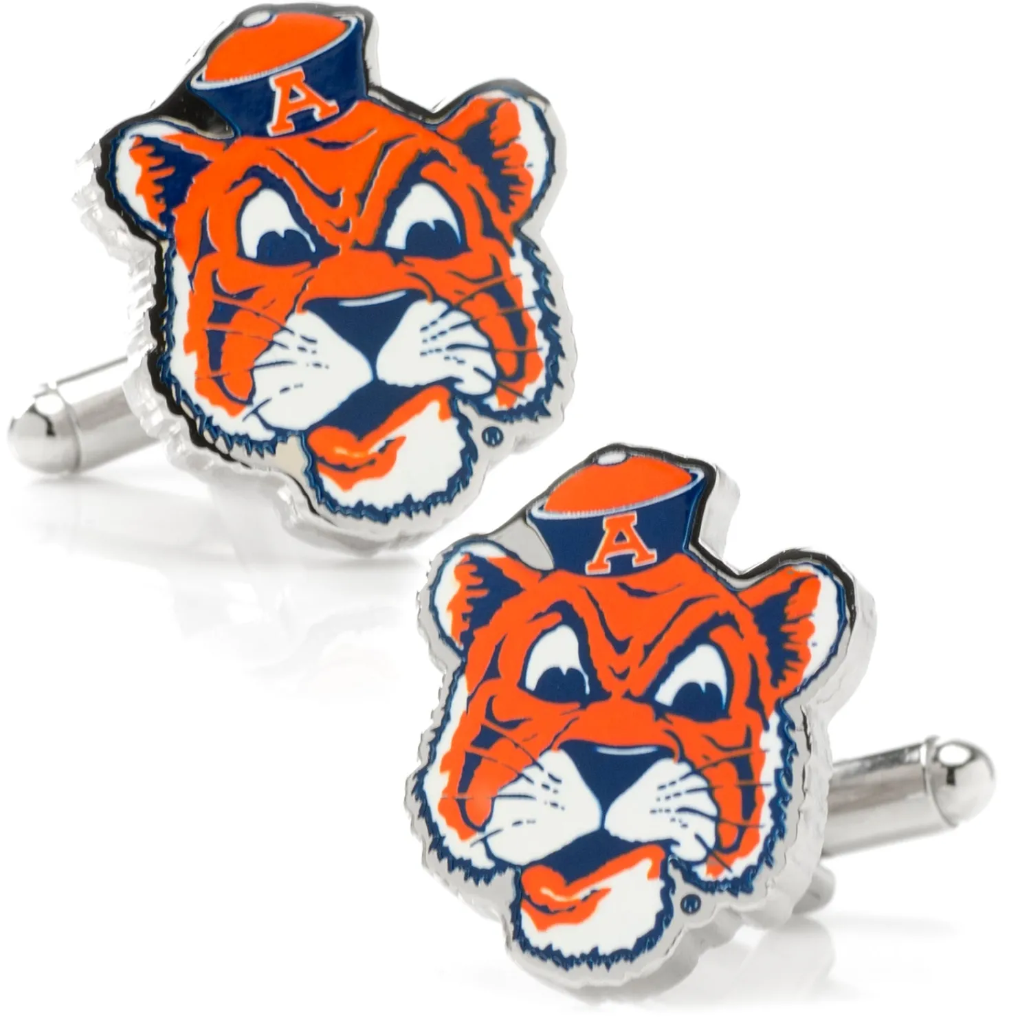 Store Vintage Auburn University Tigers Cufflinks Luxury Cufflinks | Sports Cufflinks